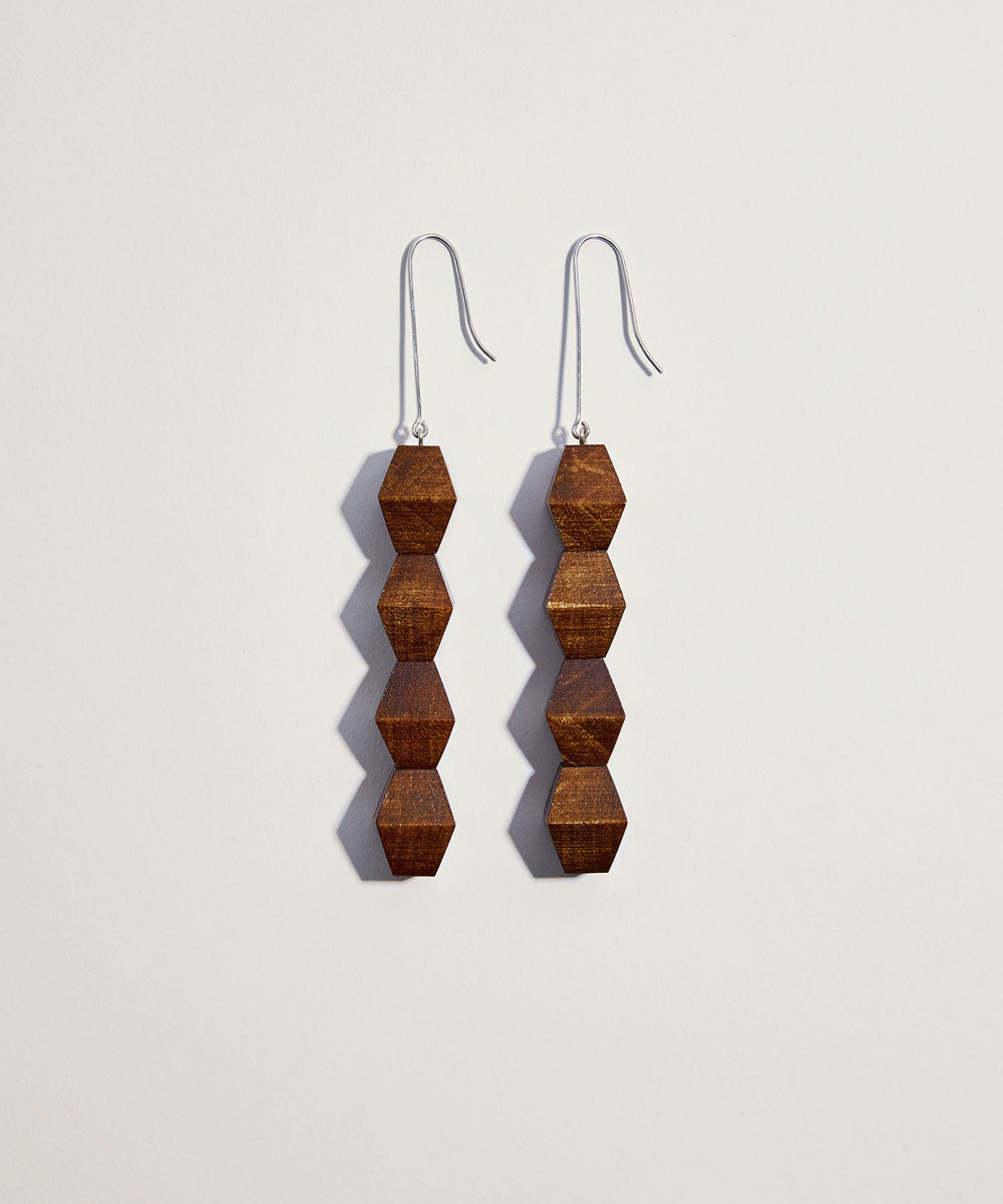 COLOMN WOOD EARRINGS｜R.ALAGAN(ララガン)公式通販｜ウッドイアリング
