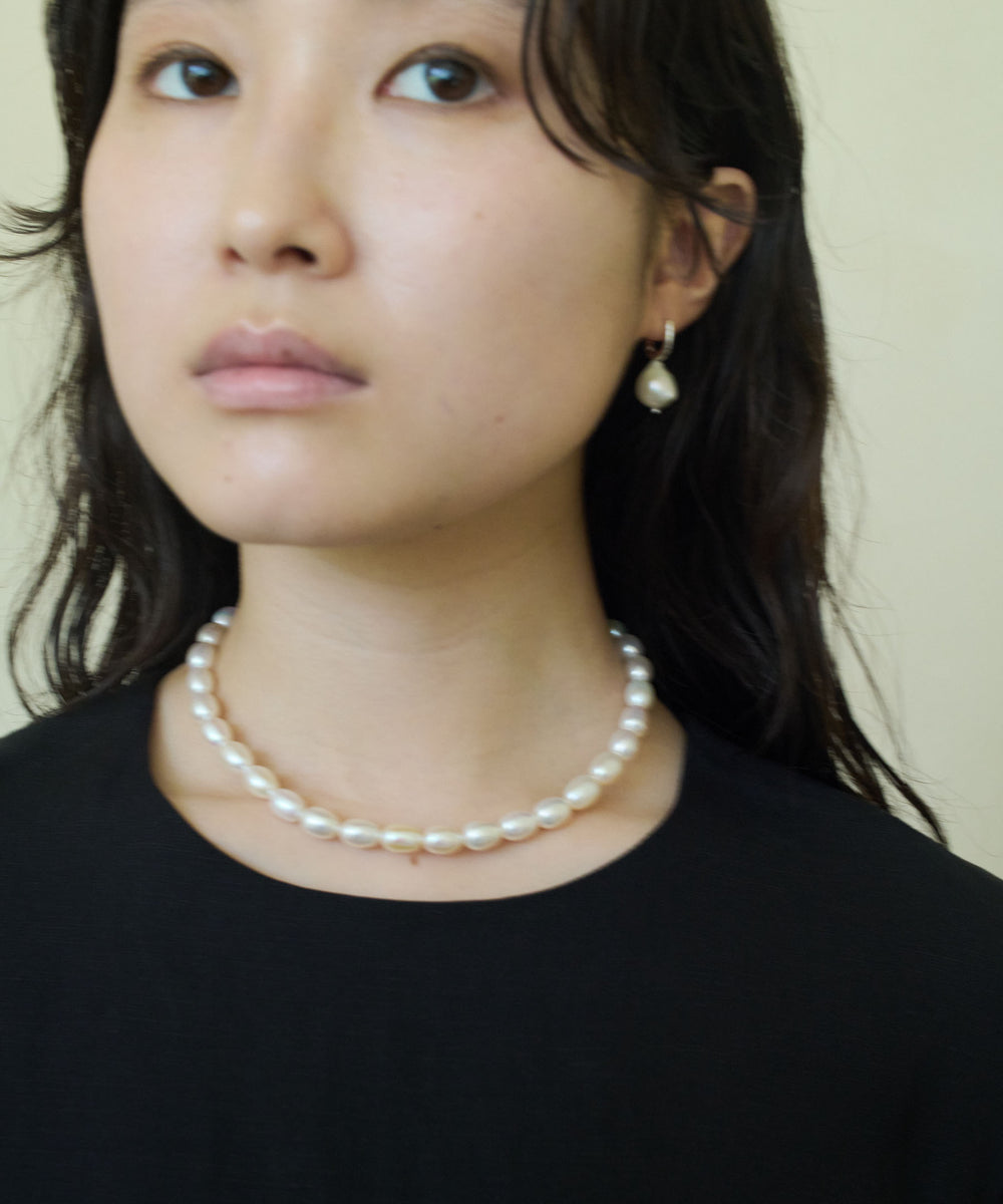 SMALL OVAL PEARL NECKLACE｜R.ALAGAN(ララガン)公式通販