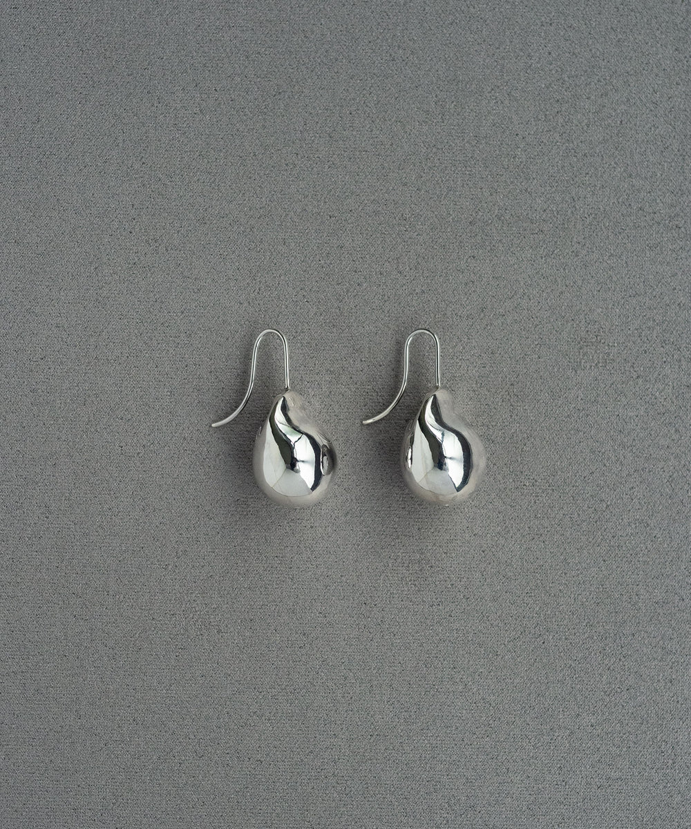 R.Alagan ハート型シルバーイヤリング　ralagan TINY PUFFY HEART HOOPS｜R.ALAGAN(ララガン)公式通販