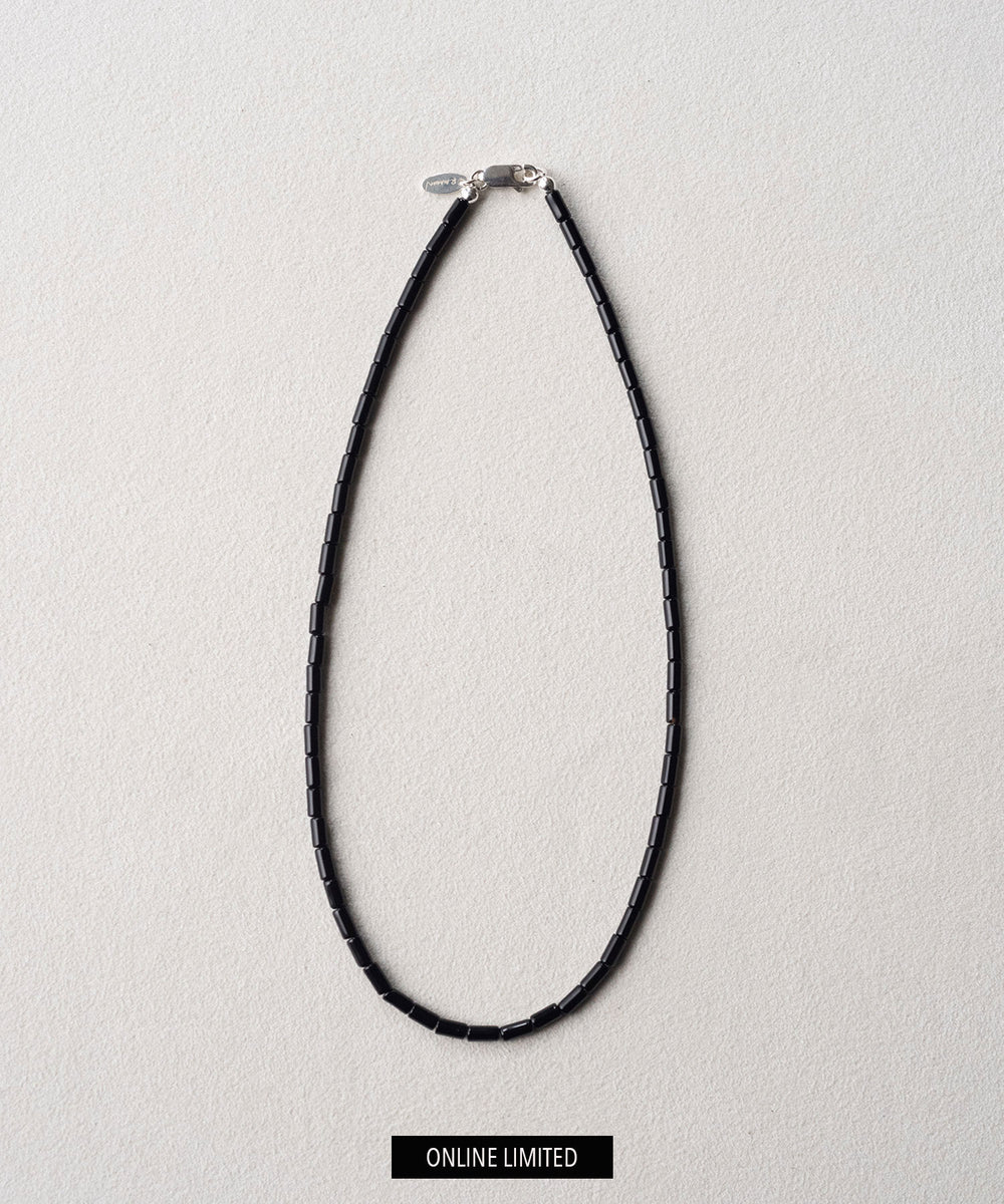 TINY TUBE ONYX NECKLACE｜R.ALAGAN(ララガン)公式通販