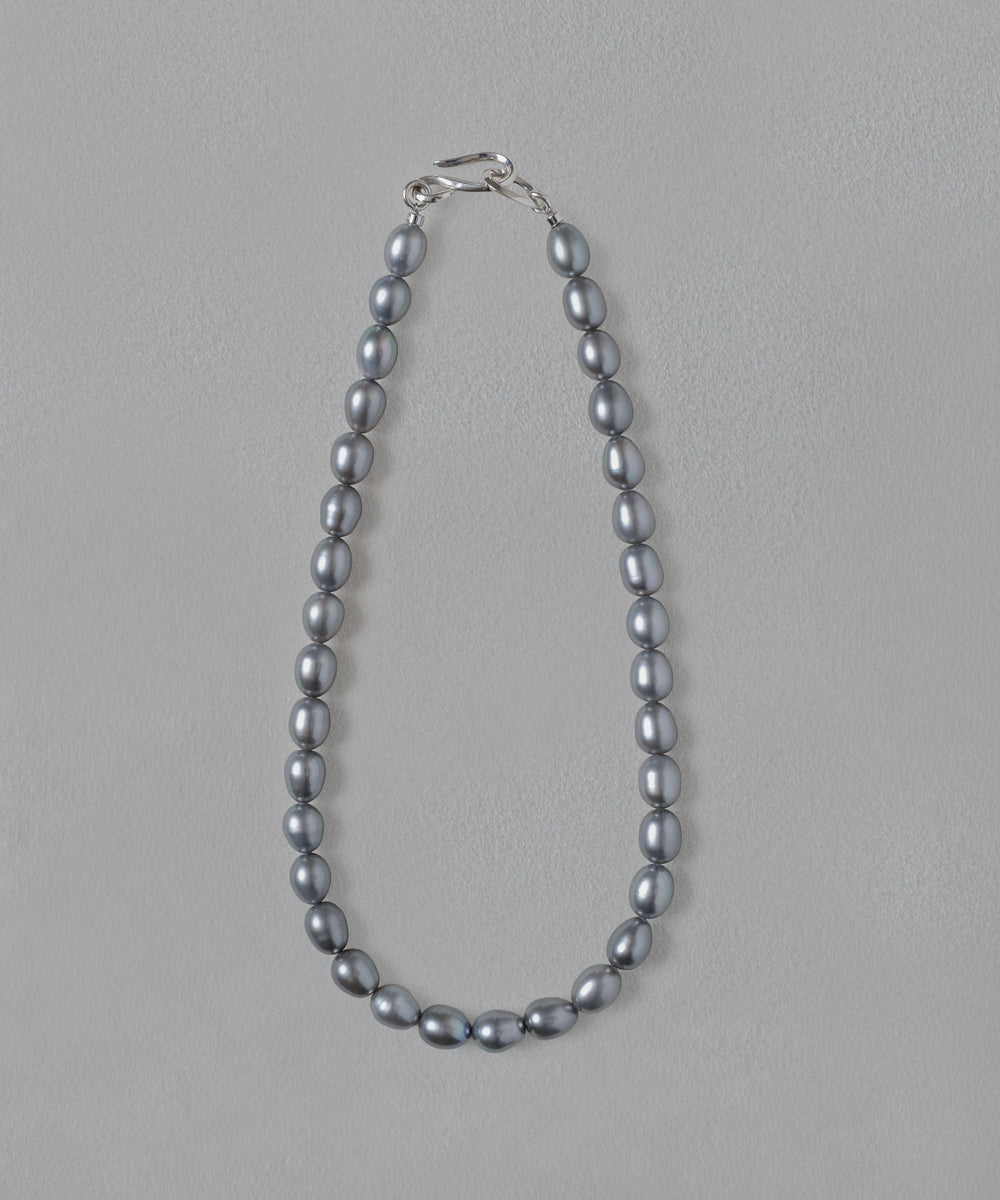 GRAY CLASSIC PEARL NECKLACE｜R.ALAGAN(ララガン)公式通販
