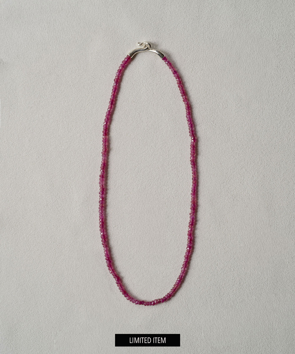 【新品未使用品】RALAGAN SHOKA COLLAR ※キープ SMALL SHOKA COLLAR FACET RUBY｜R.ALAGAN(ララガン)公式通販｜ルビー