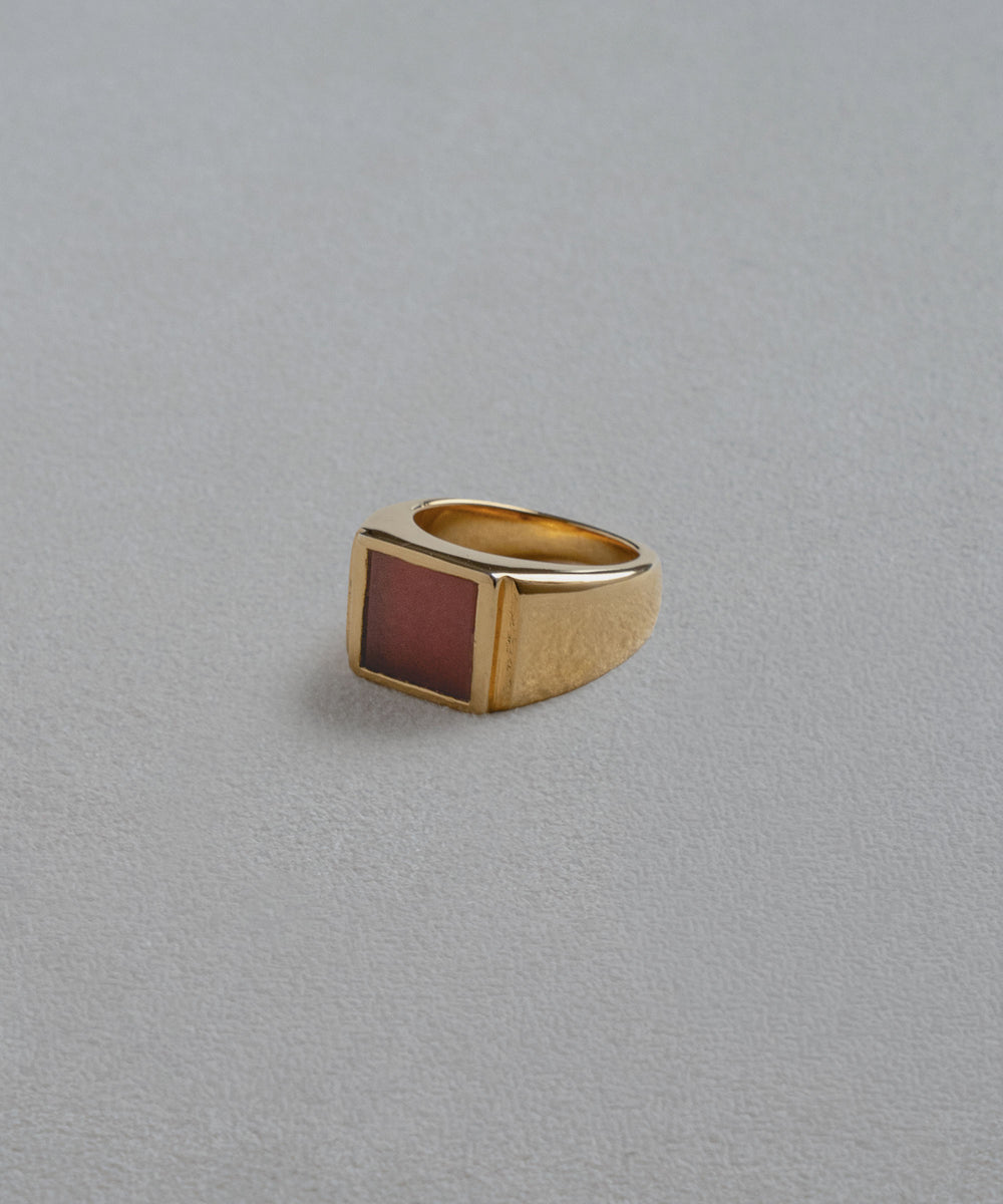 SIGNET RING / RED AGATE｜R.ALAGAN(ララガン)公式通販シグネット