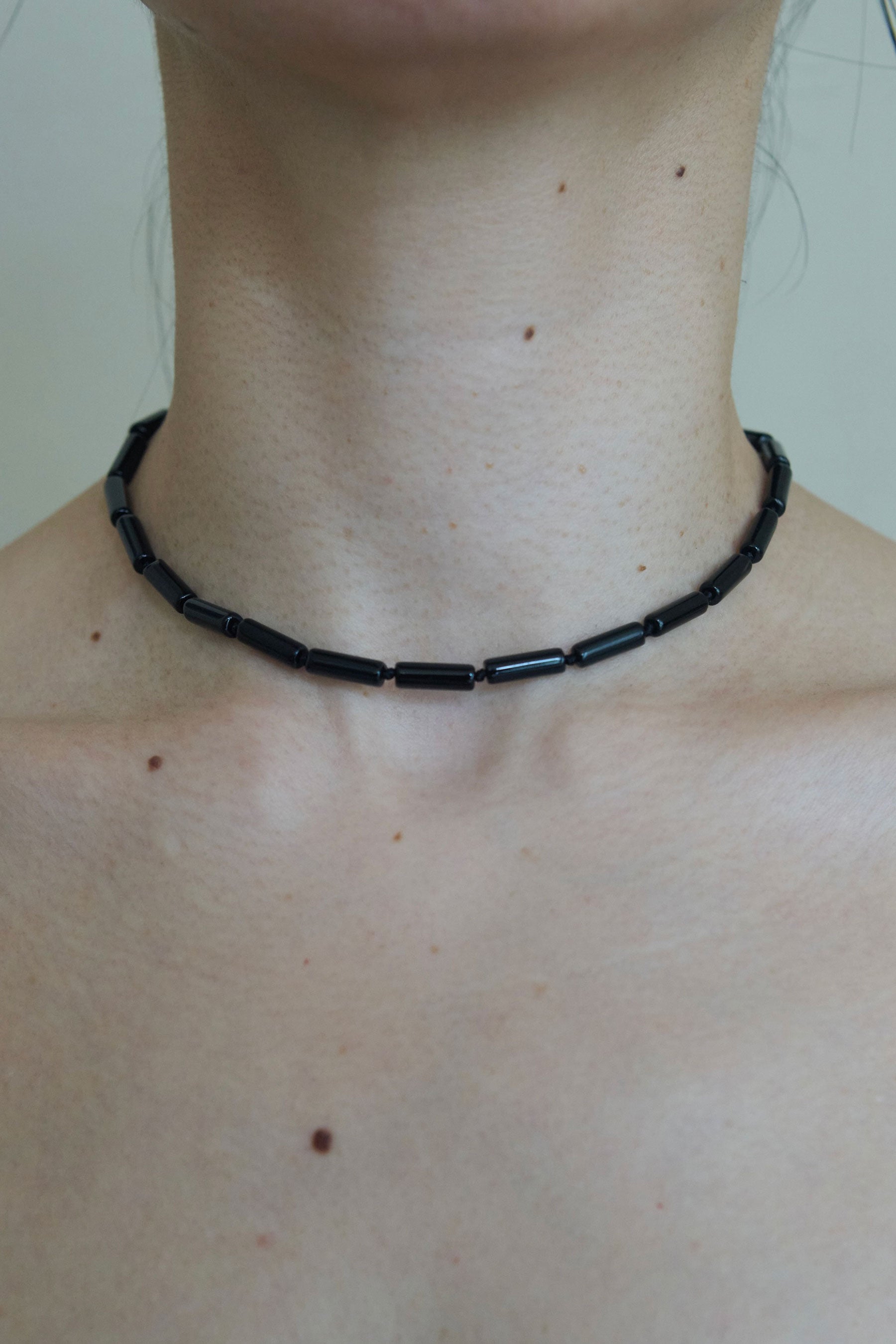 SMALL TUBE ONYX NECKLACE｜R.ALAGAN Official Online Store｜Small