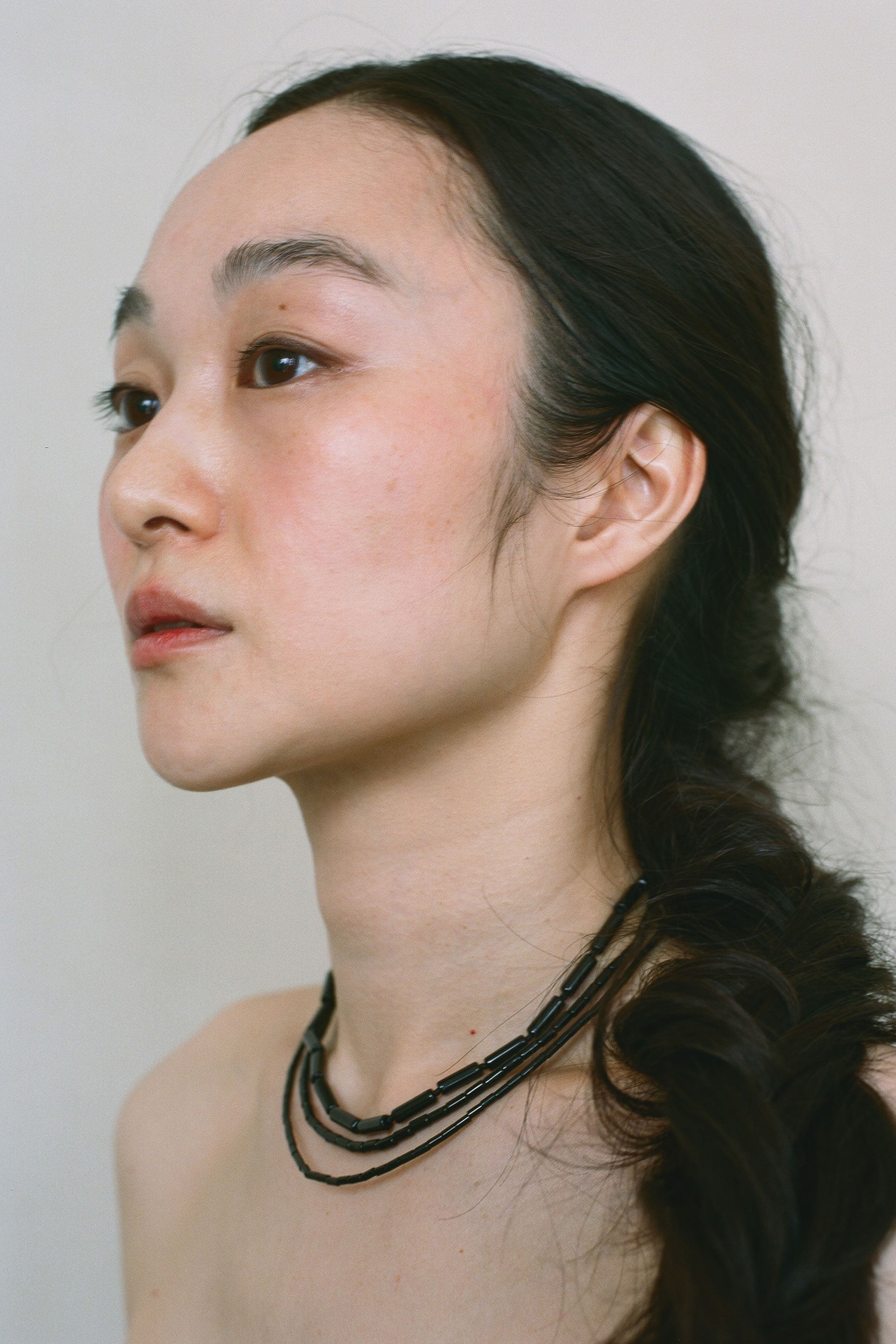 SMALL TUBE ONYX NECKLACE｜R.ALAGAN Official Online Store｜Small