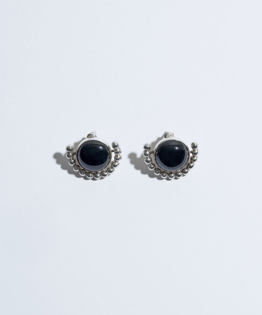 ART DECO ONYX EARRINGS