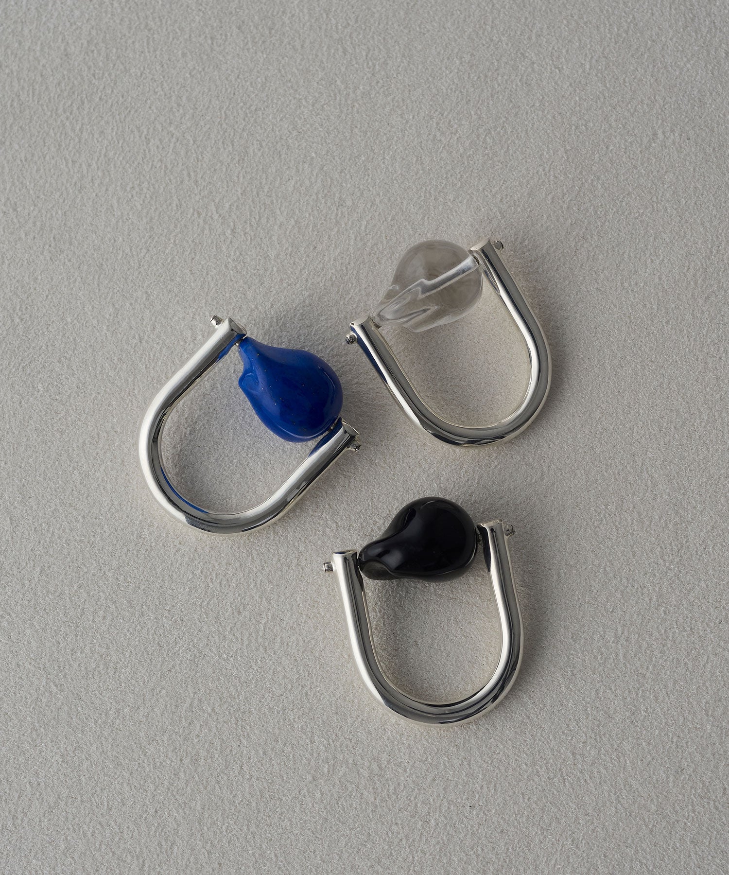 DISTORTED STONE RING | R.ALAGAN Official Online Store