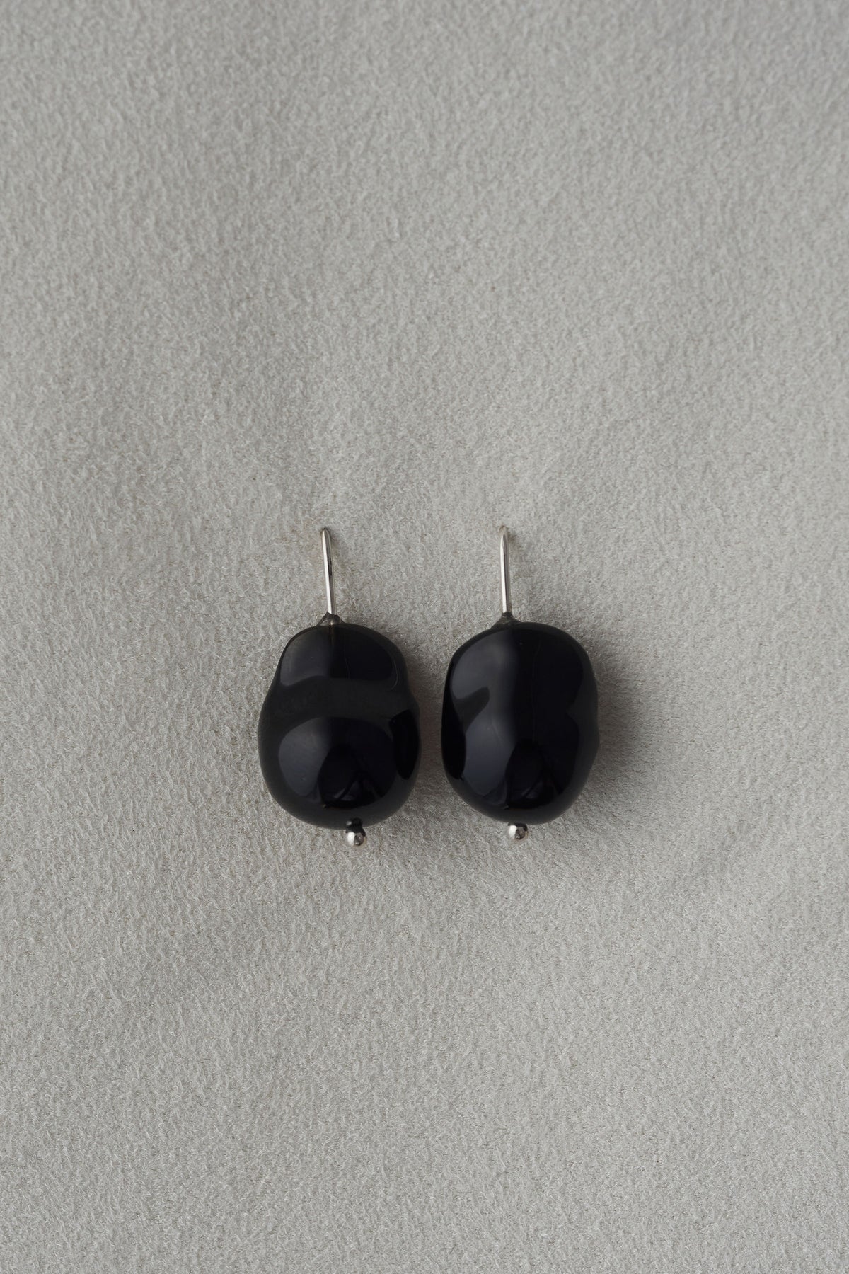 DISTORTED STONE EARRINGS