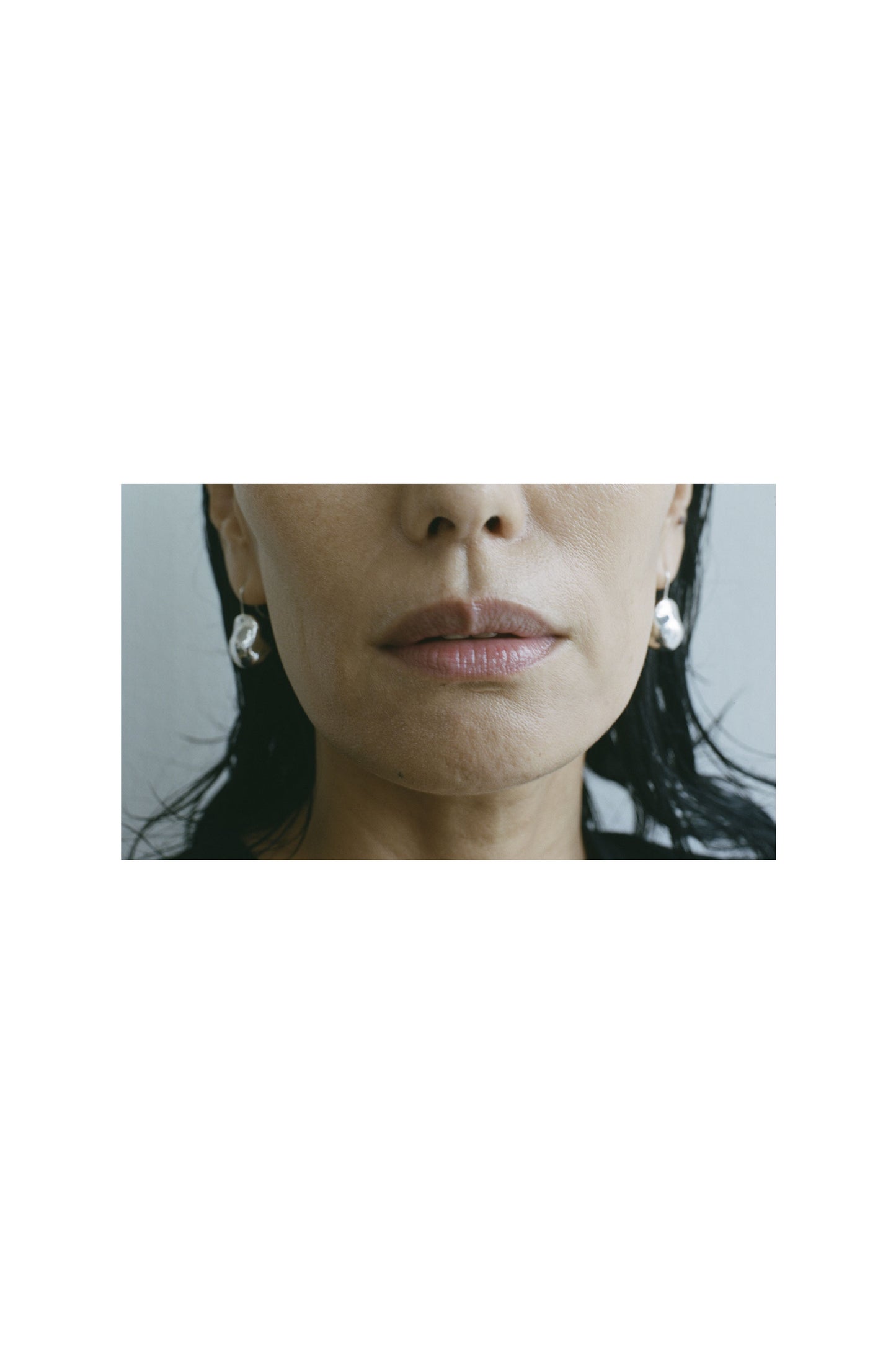 SILVER PEARL EARRINGS