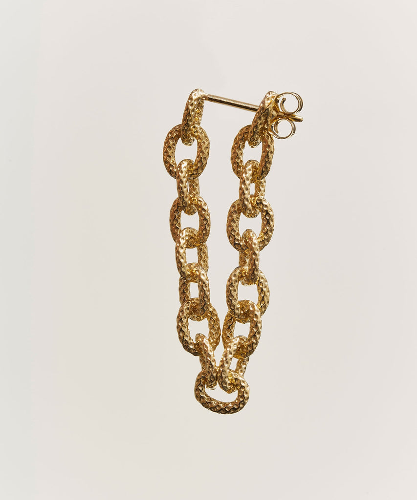 <tc>SMALL KOMON CHAIN EARRINGS</tc>