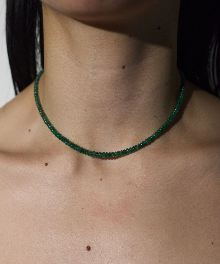 <tc>SMALL SHOKA COLLAR /EMERALD</tc>