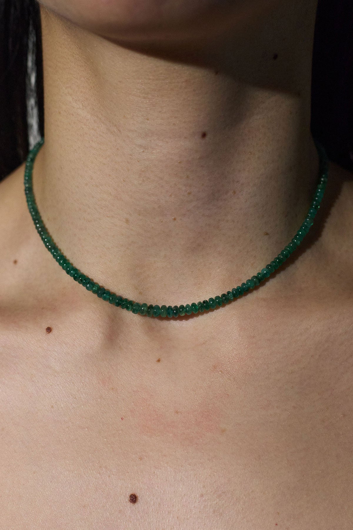 SMALL SHOKA COLLAR /EMERALD