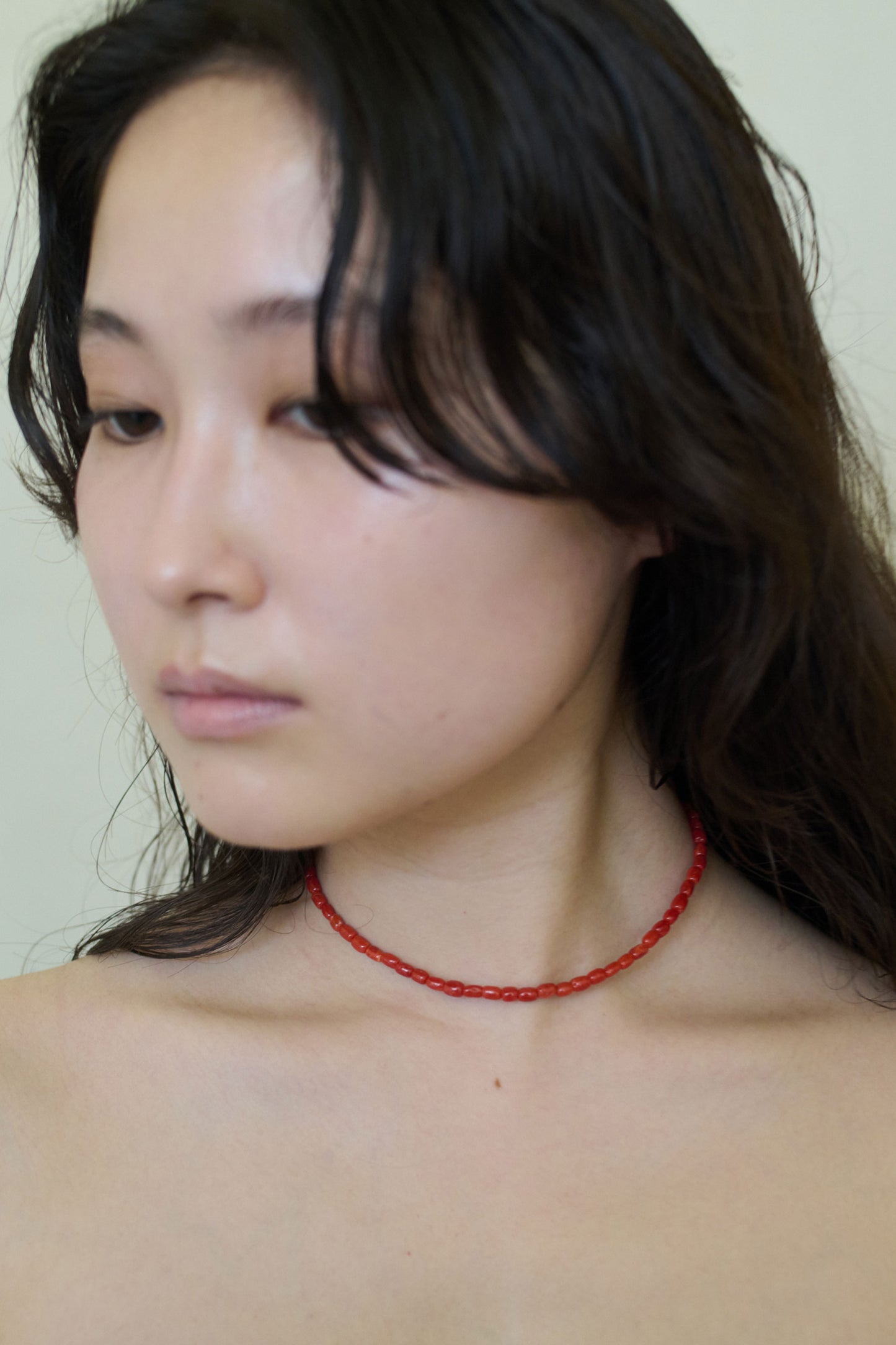 BABY CORAL NECKLACE