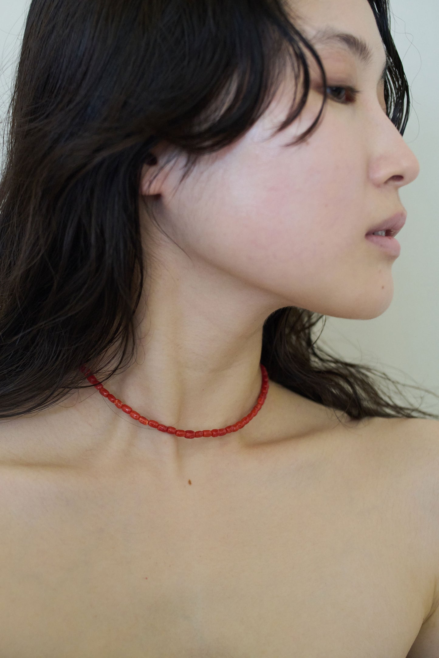 BABY CORAL NECKLACE