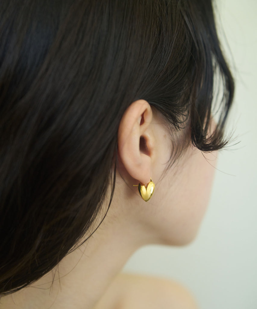 TINY TINY PUFFY HEART HOOPS｜R.ALAGAN(ララガン)公式通販｜ハート