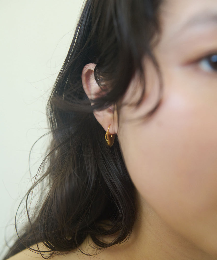 TINY TINY PUFFY HEART HOOPS｜R.ALAGAN(ララガン)公式通販｜ハート