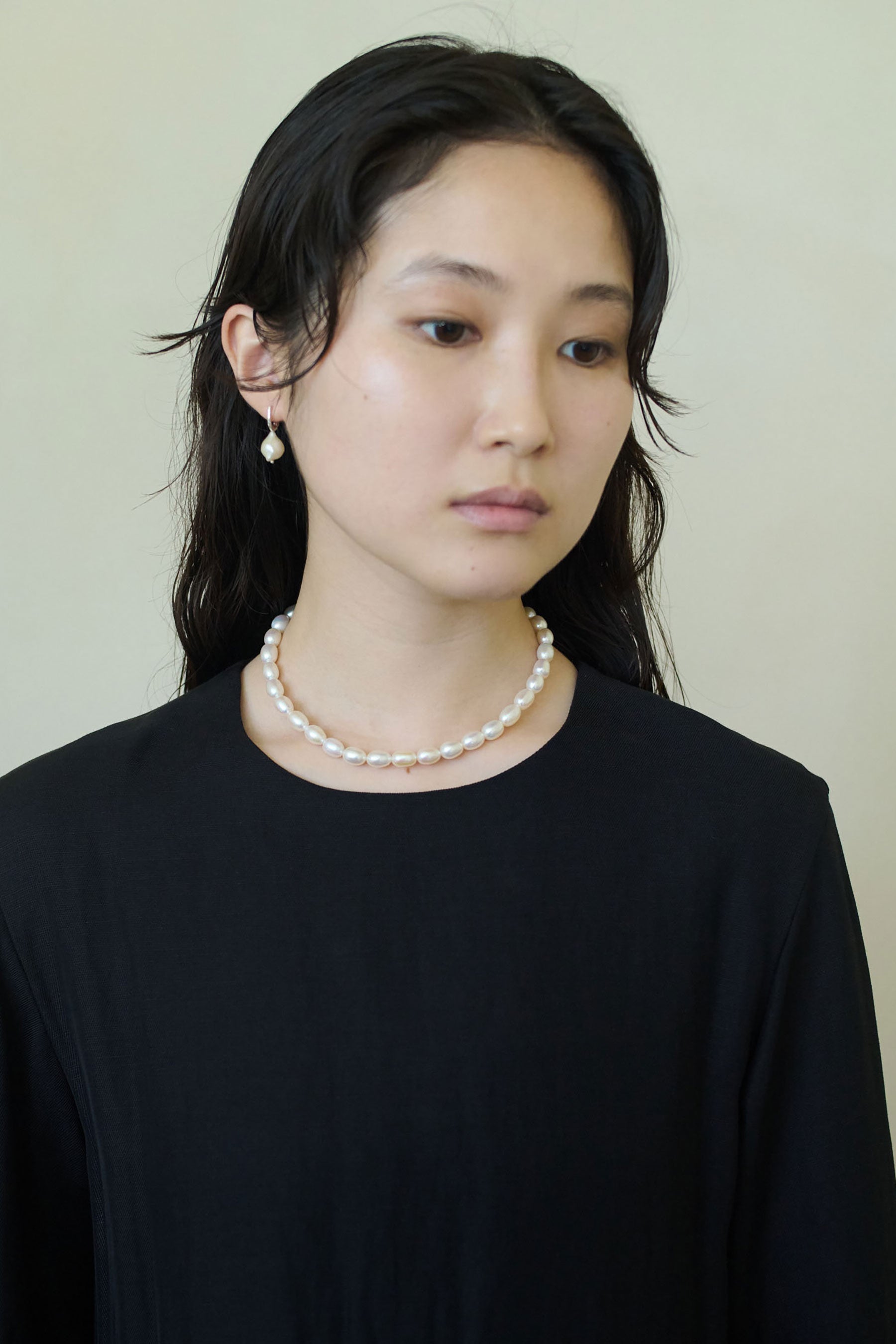 SMALL OVAL PEARL NECKLACE｜R.ALAGAN(ララガン)公式通販