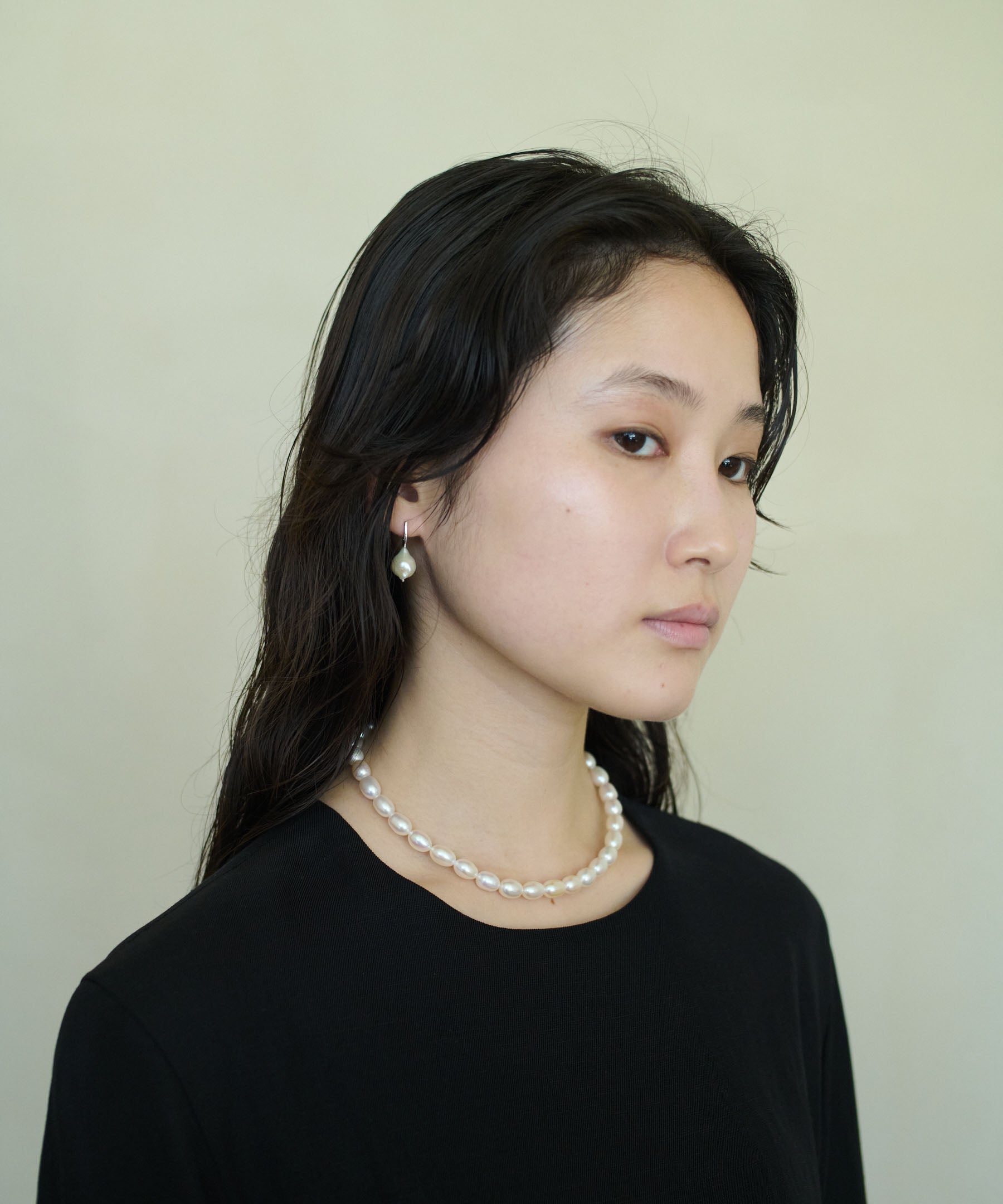 SMALL OVAL PEARL NECKLACE｜R.ALAGAN(ララガン)公式通販