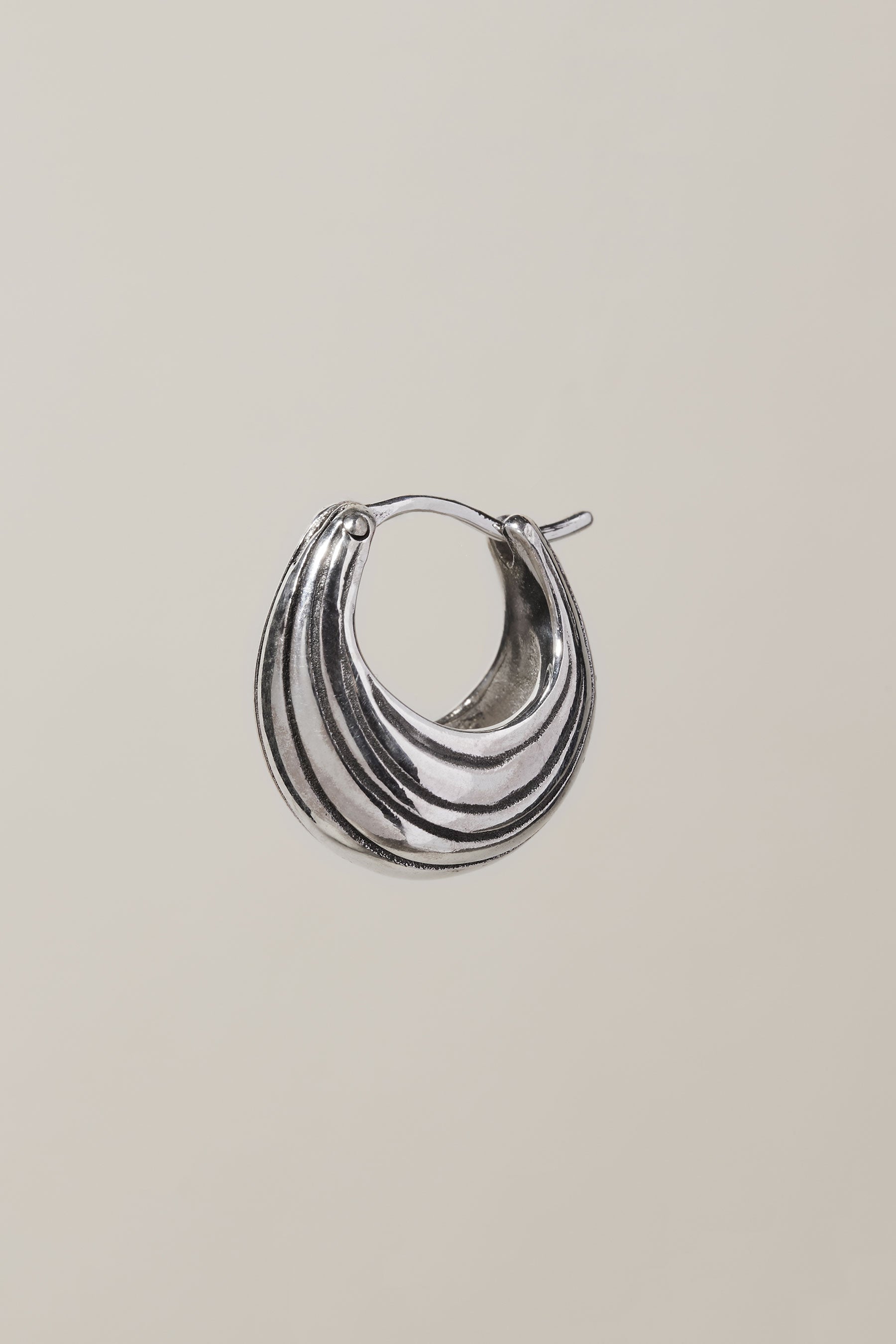 SHIMA HOOPS｜R.ALAGAN(ララガン)公式通販｜シマフープピアス/シルバー