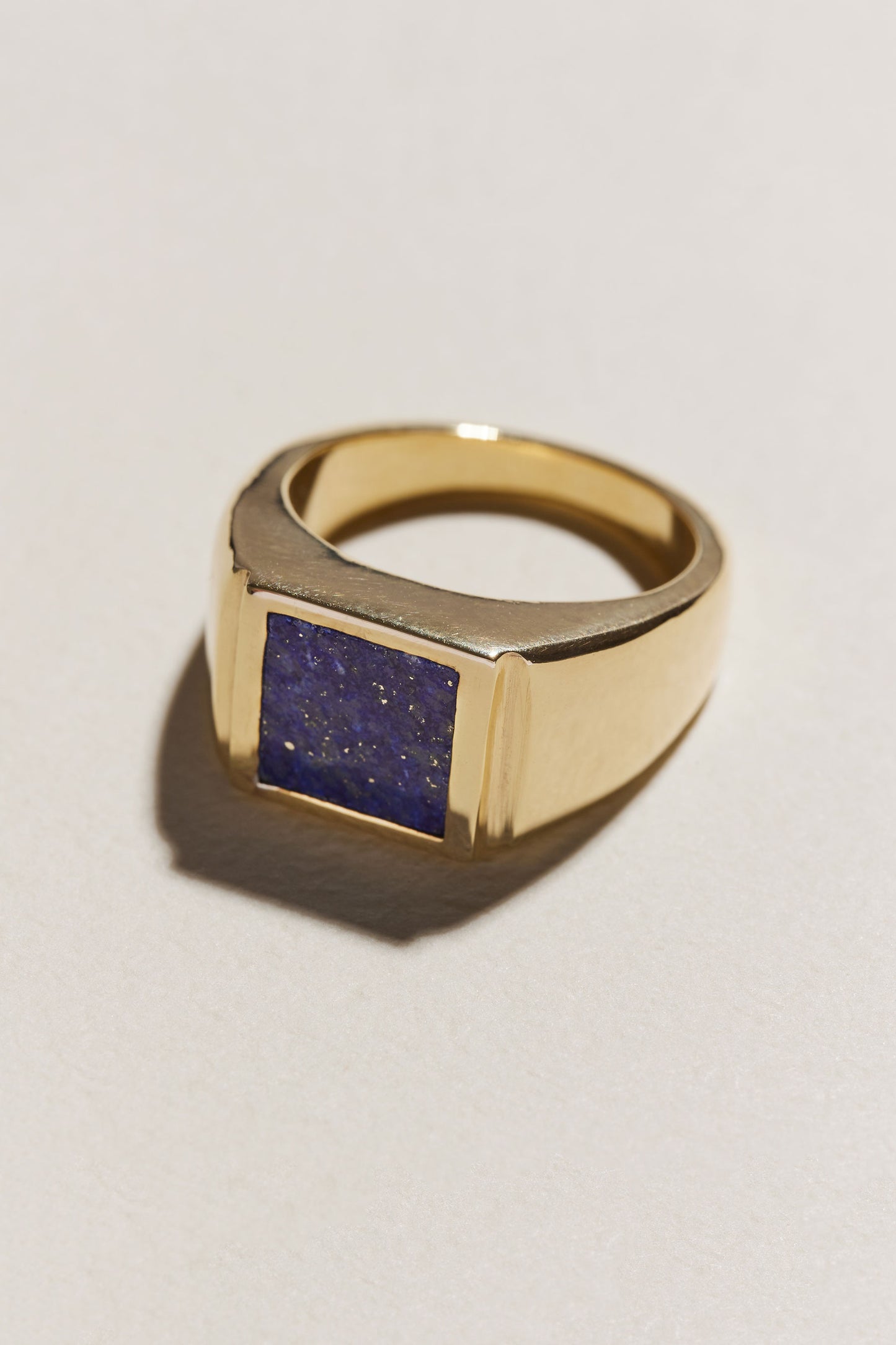 SIGNET RING/LAPIS