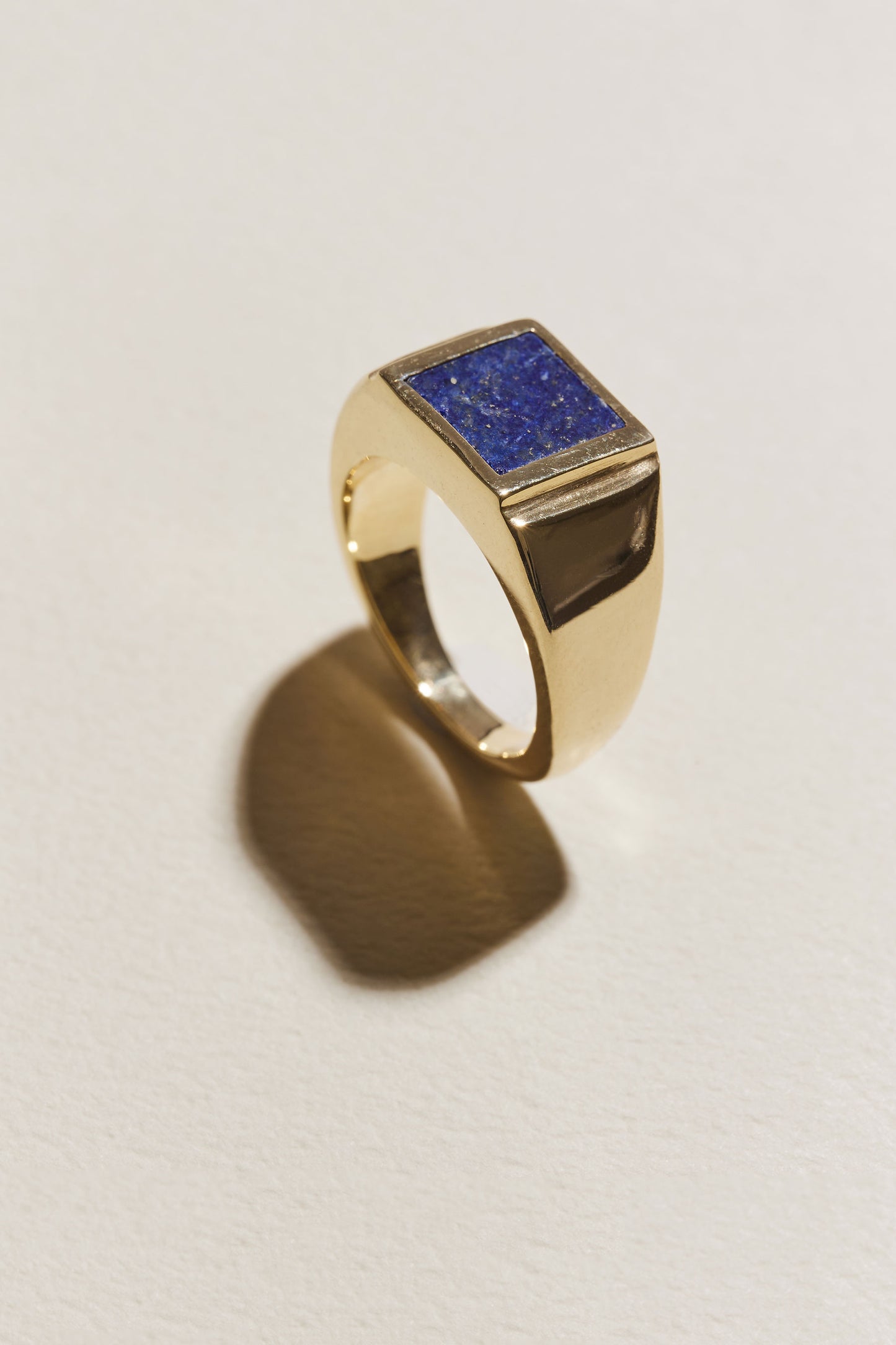SIGNET RING/LAPIS