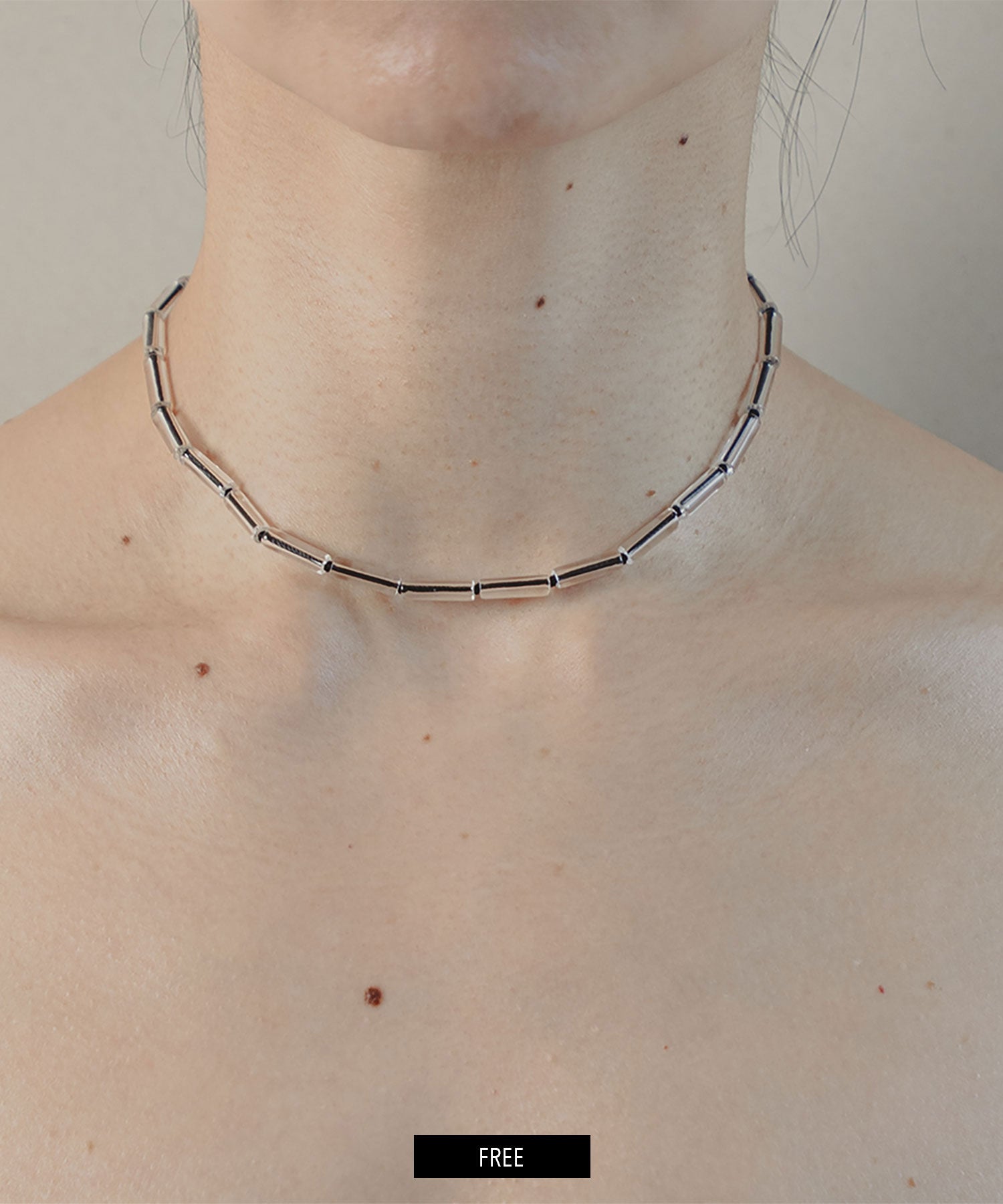 SMALL TUBE CRYSTAL NECKLACE｜R.ALAGAN(ララガン)公式通販｜スモール
