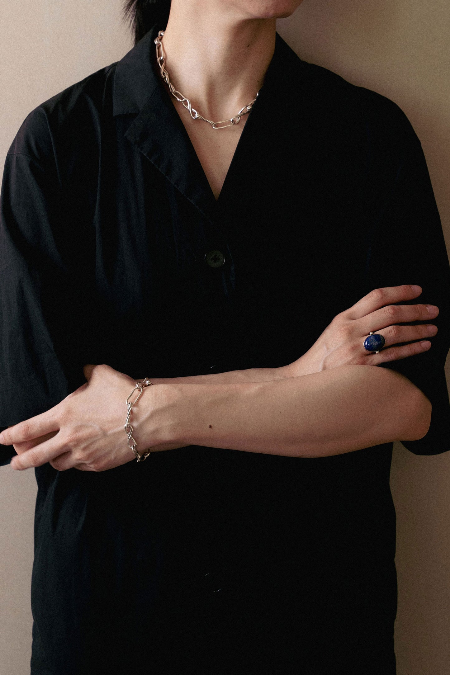 DOUBLE DELICATE CHAIN NECKLACE