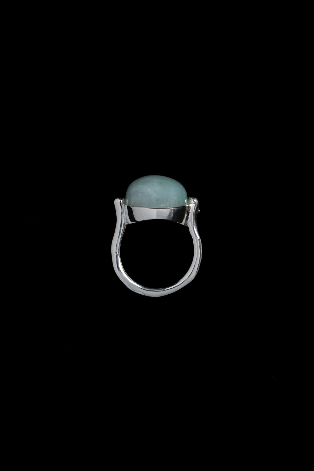 PUFFY STONE RING/ JADEITE