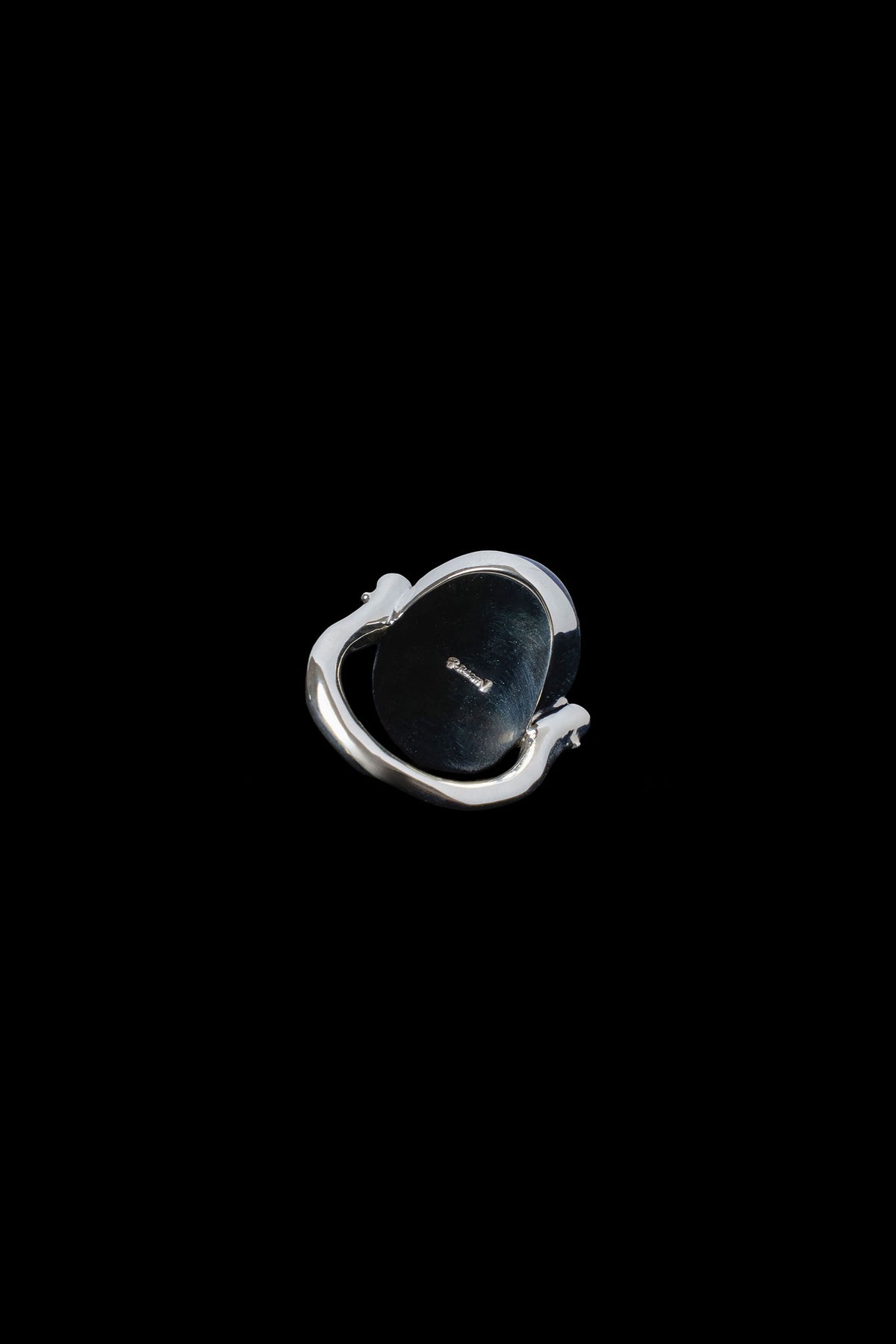PUFFY STONE RING / LAPIS