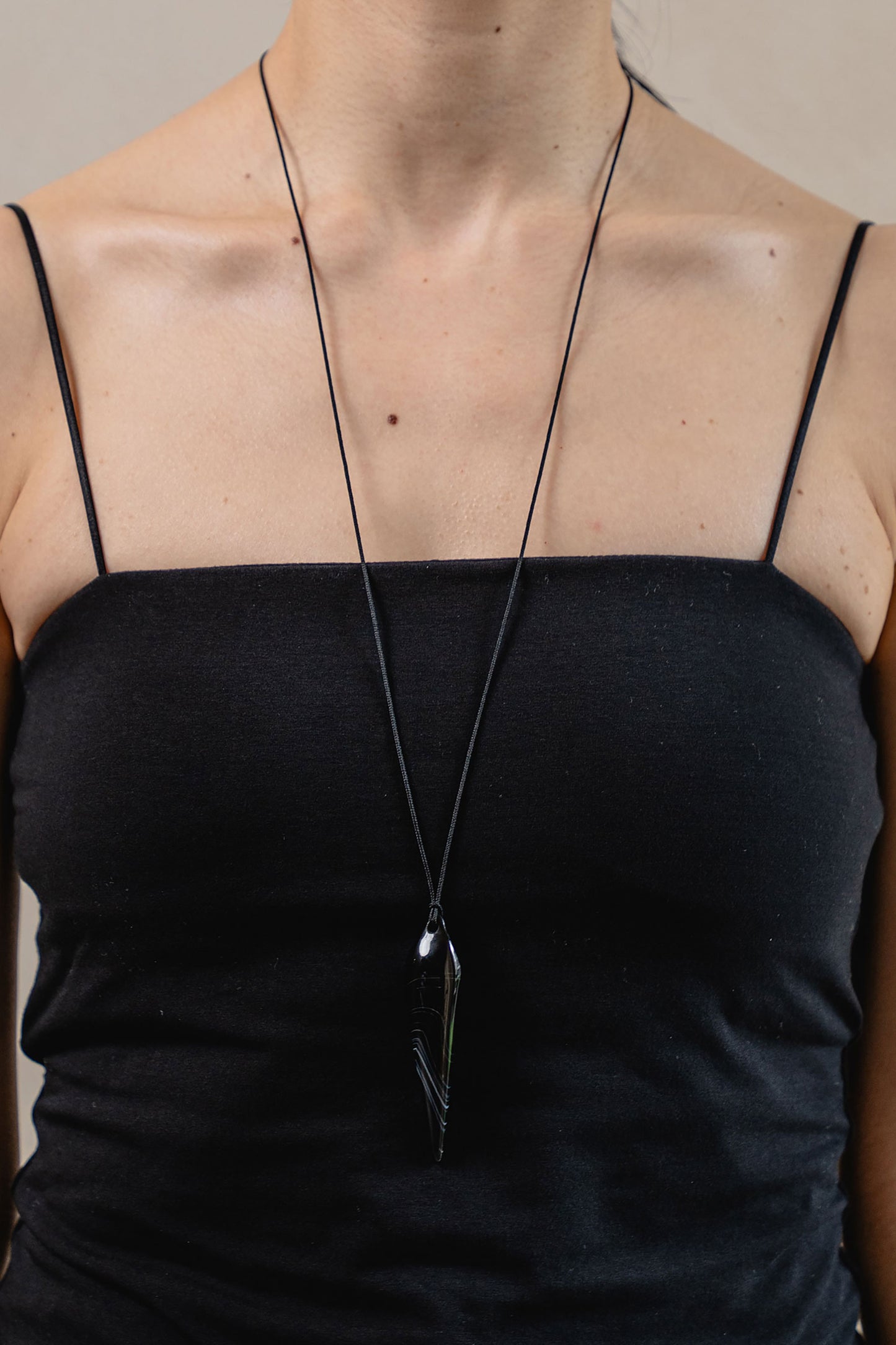AMULET CODE NECKLACE/ONYX