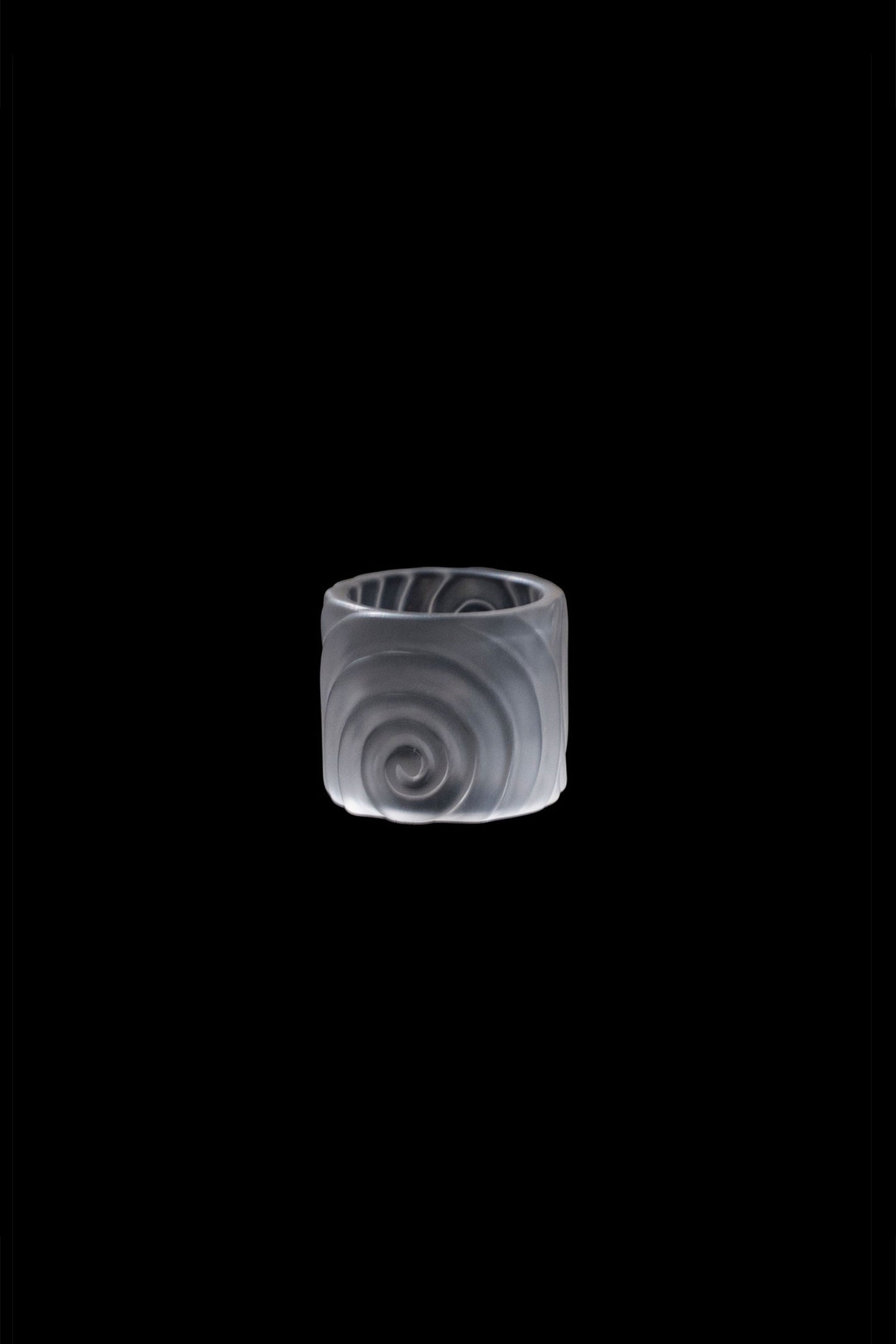 SWIRL STONE RING/CRYSTAL