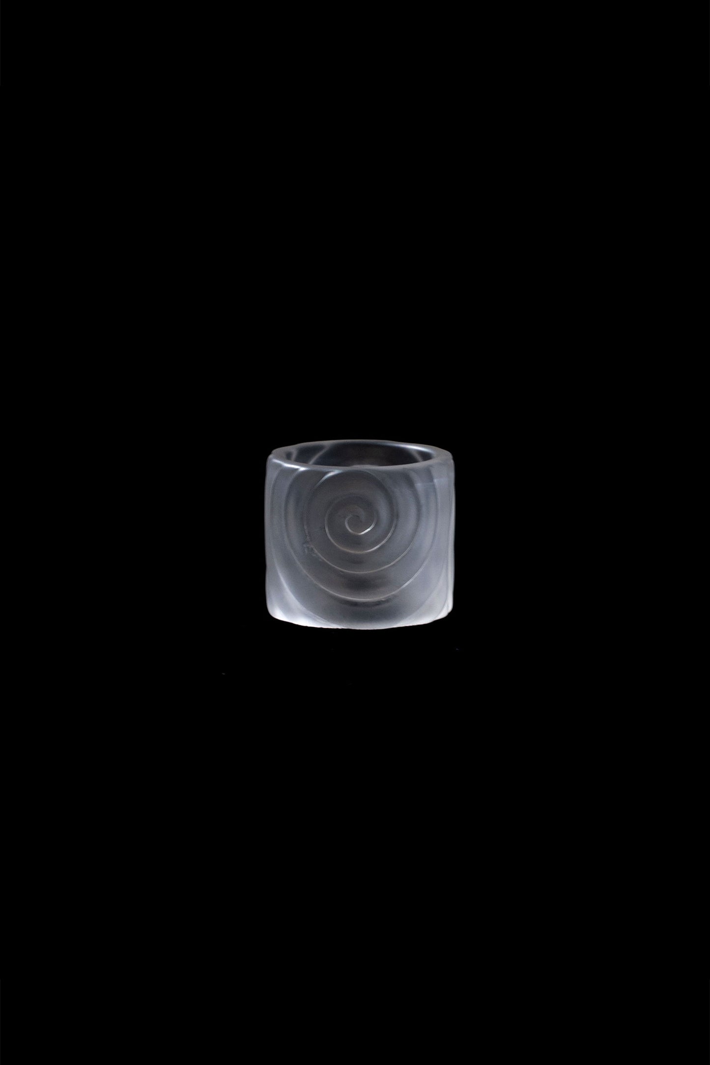 SWIRL STONE RING/CRYSTAL
