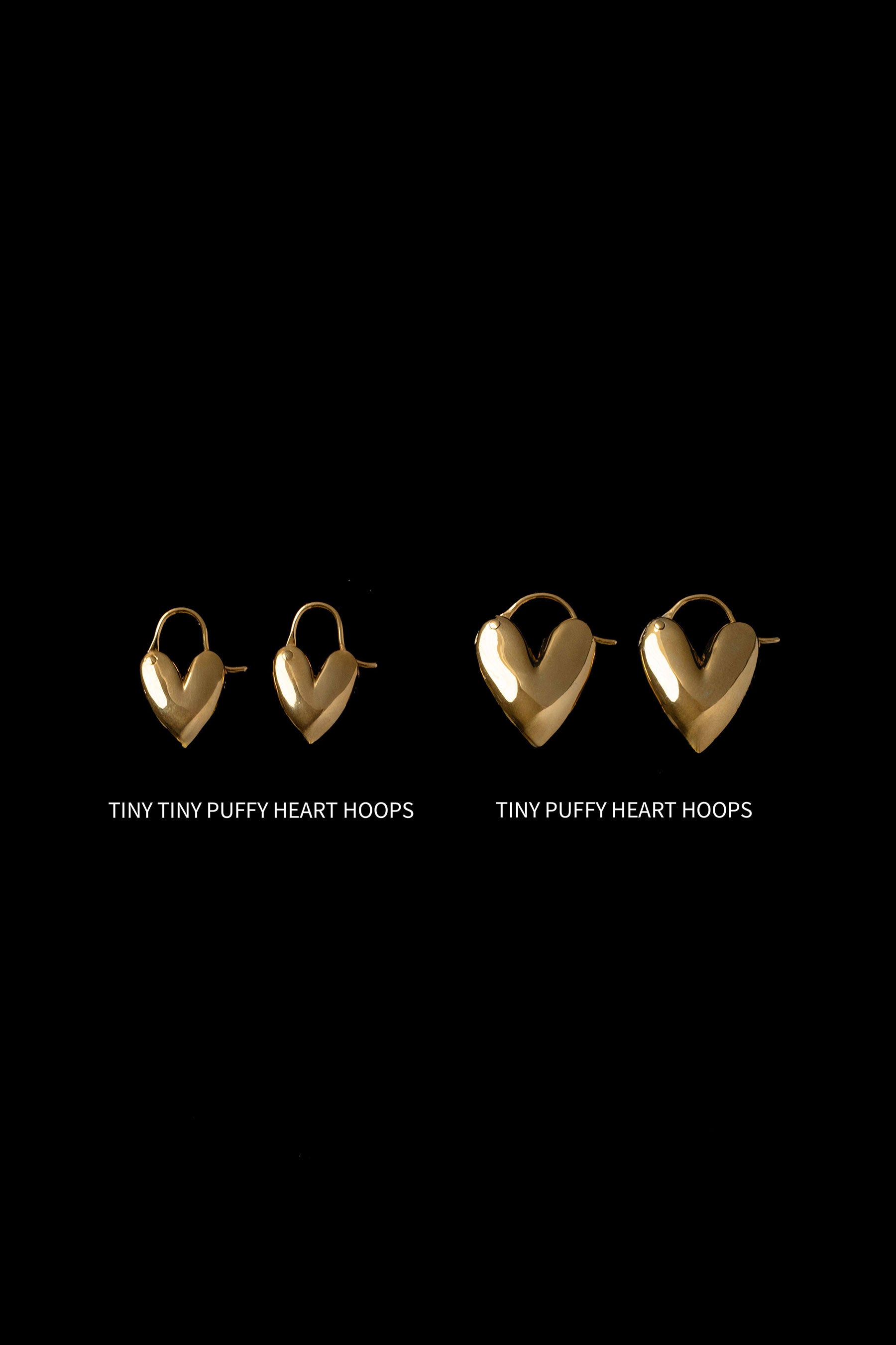 TINY TINY PUFFY HEART HOOPS｜R.ALAGAN(ララガン)公式通販｜ハート