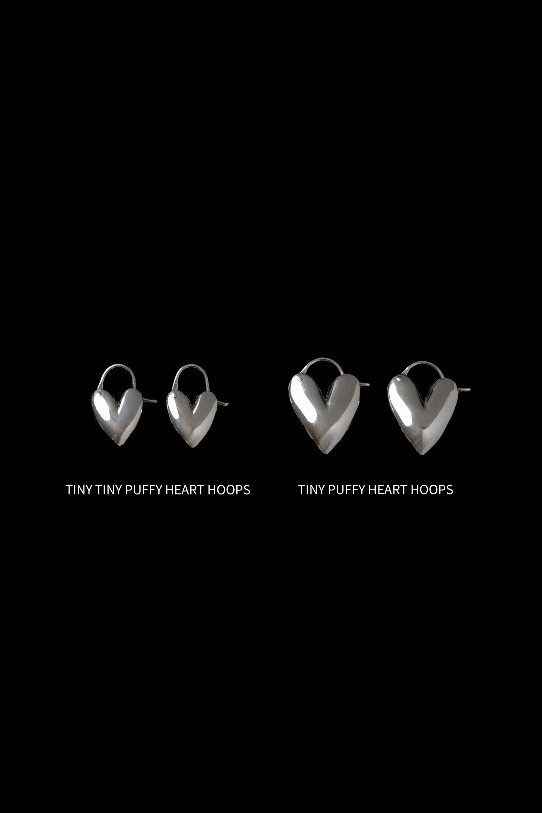 TINY TINY PUFFY HEART HOOPS｜R.ALAGAN(ララガン)公式通販｜ハート
