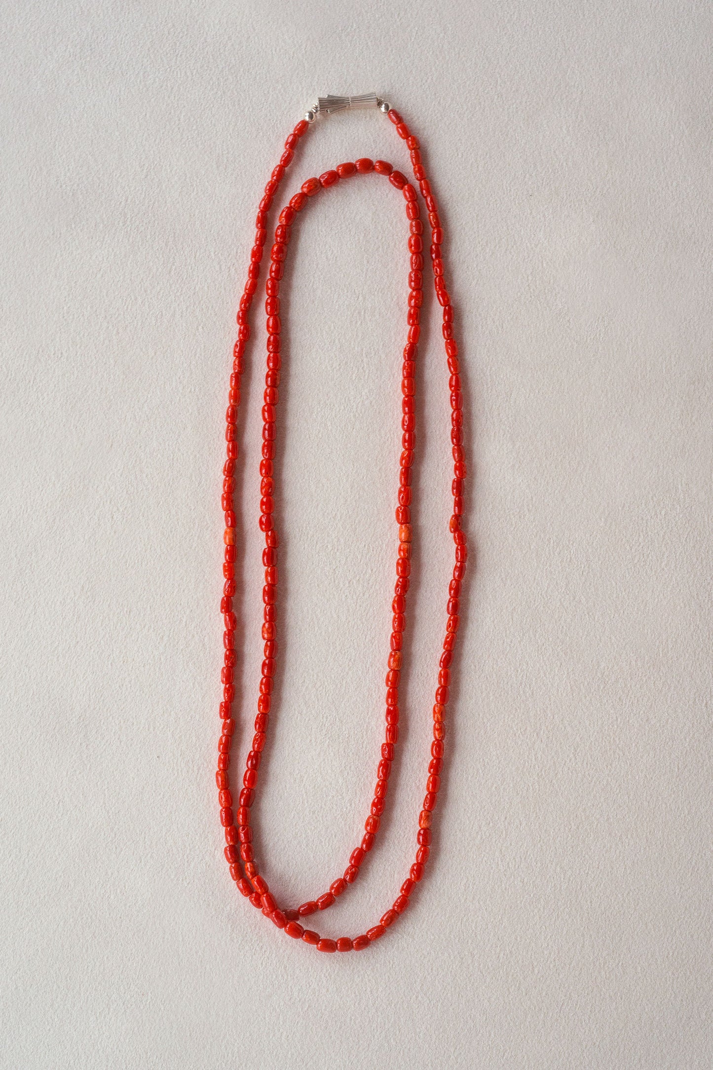 LONG CORAL NECKLACE