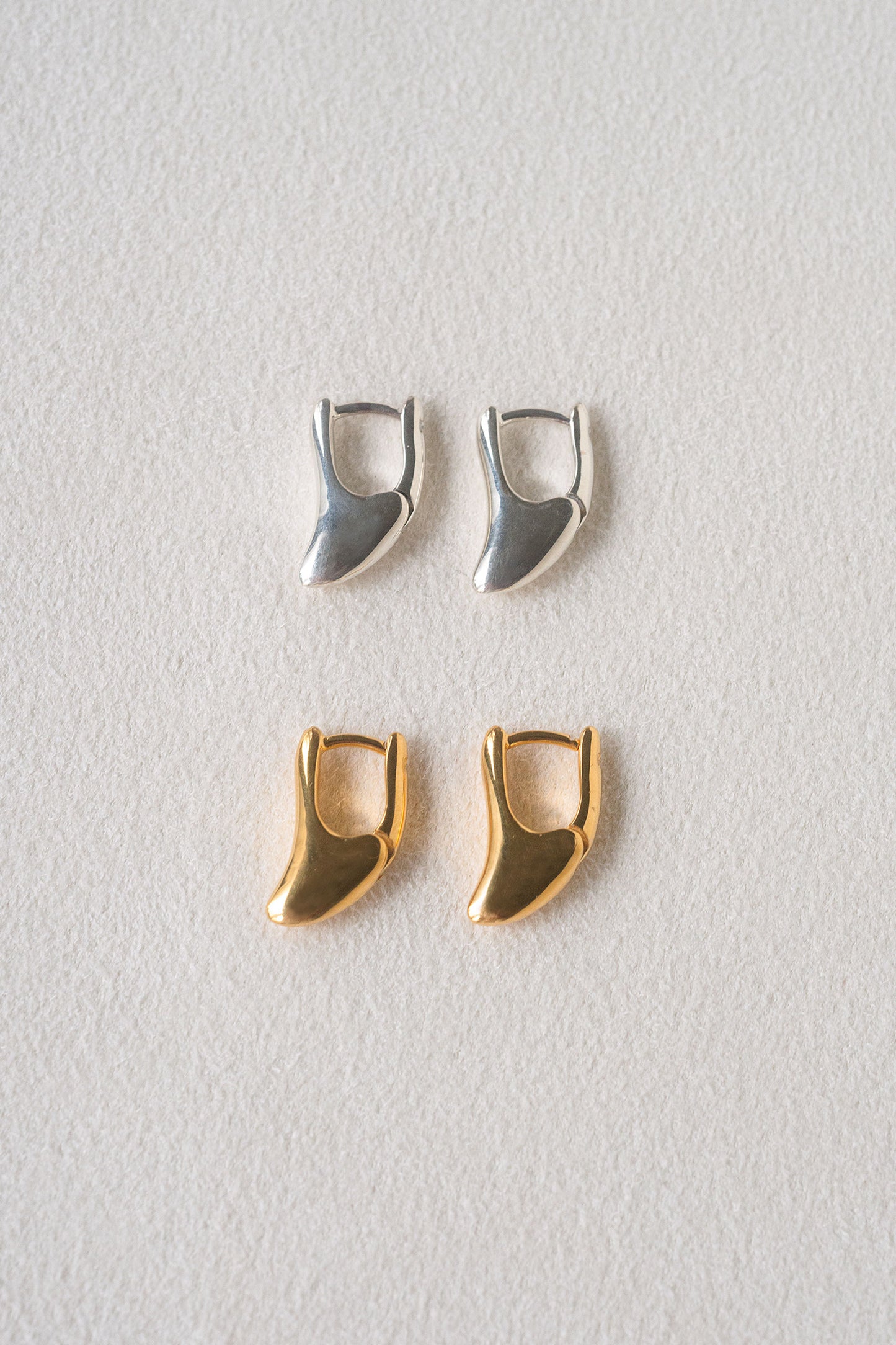 TINY MOON HOOPS
