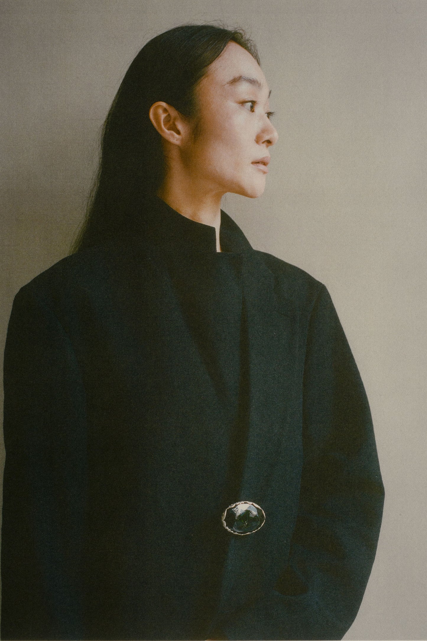 NOIR RENE BROOCH