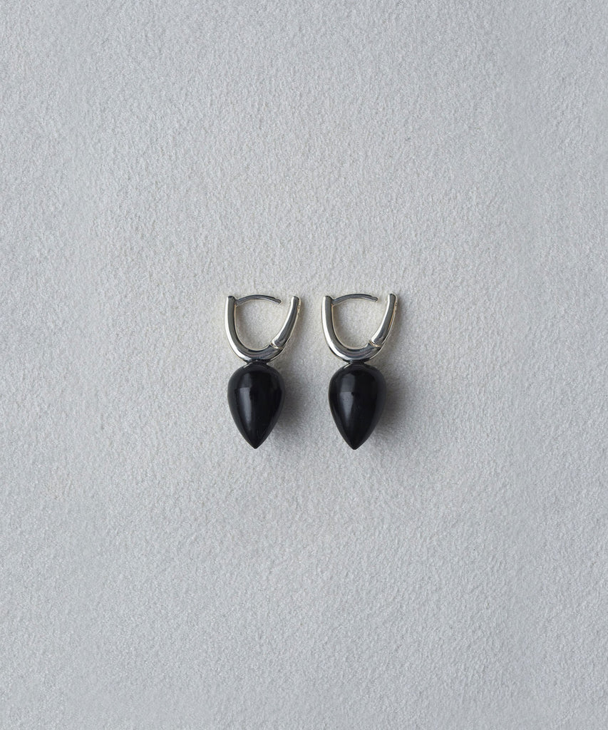 DEWDROP STONE HOOPS