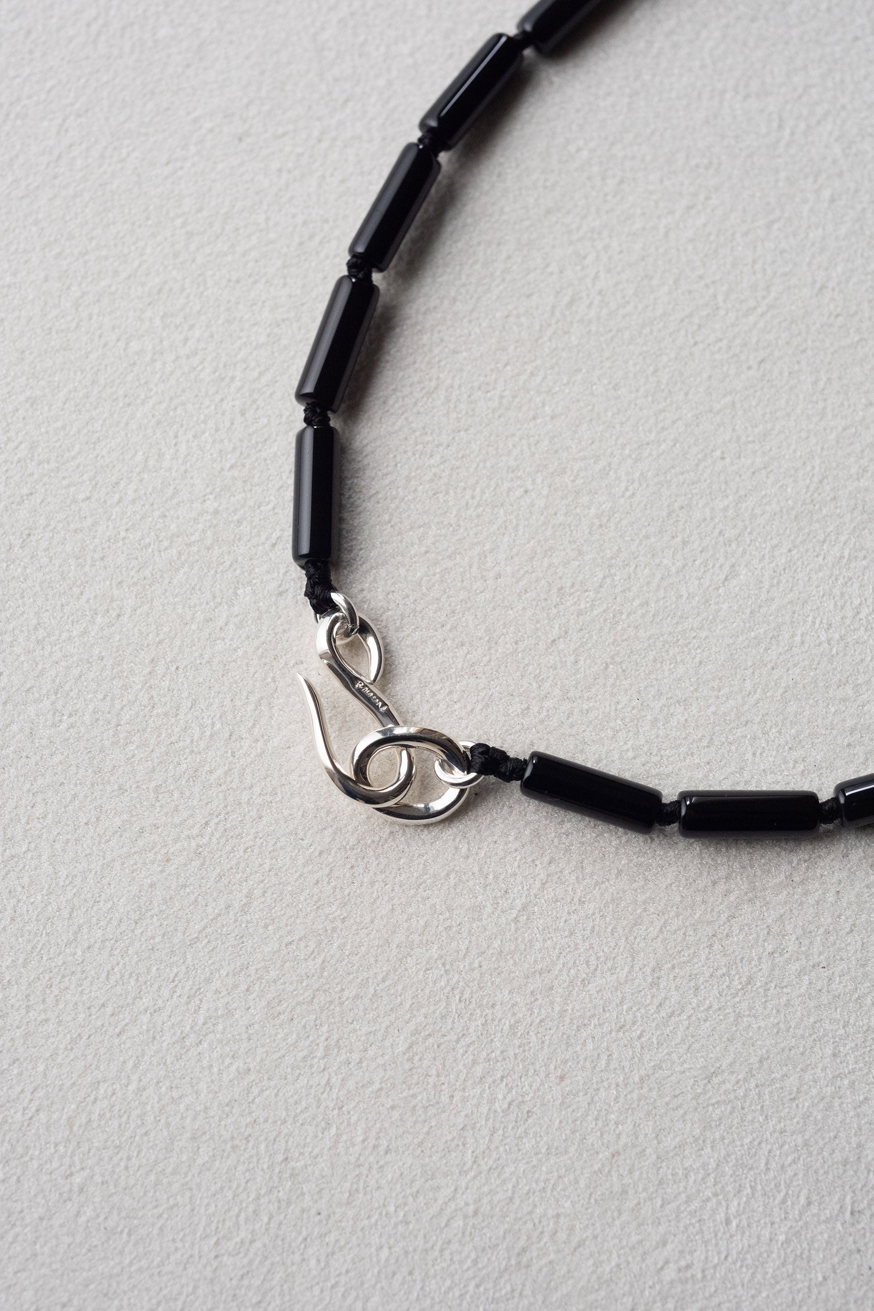 SMALL TUBE ONYX NECKLACE｜R.ALAGAN(ララガン)公式通販｜スモール