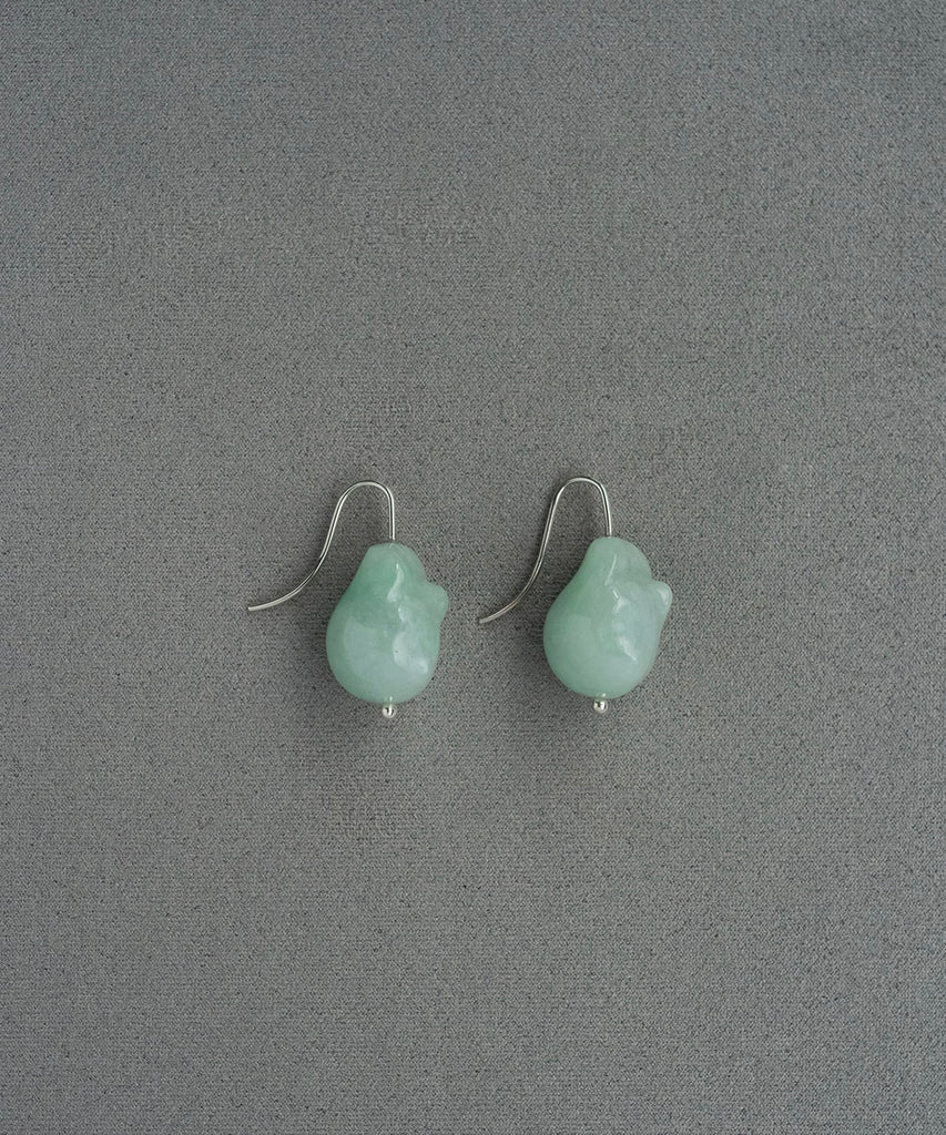 <tc>DISTORTED STONE EARRINGS</tc>