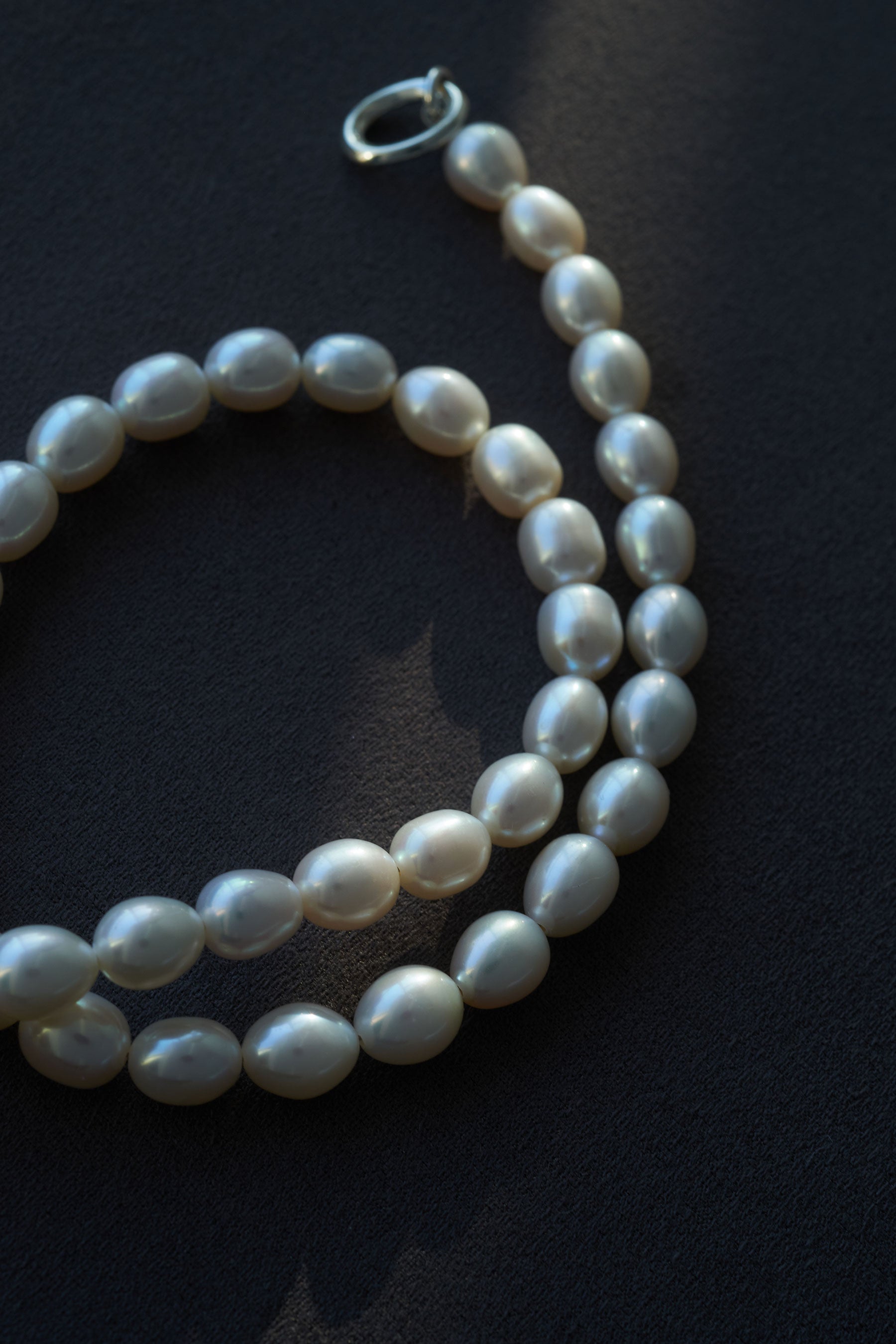 SMALL OVAL PEARL NECKLACE｜R.ALAGAN(ララガン)公式通販
