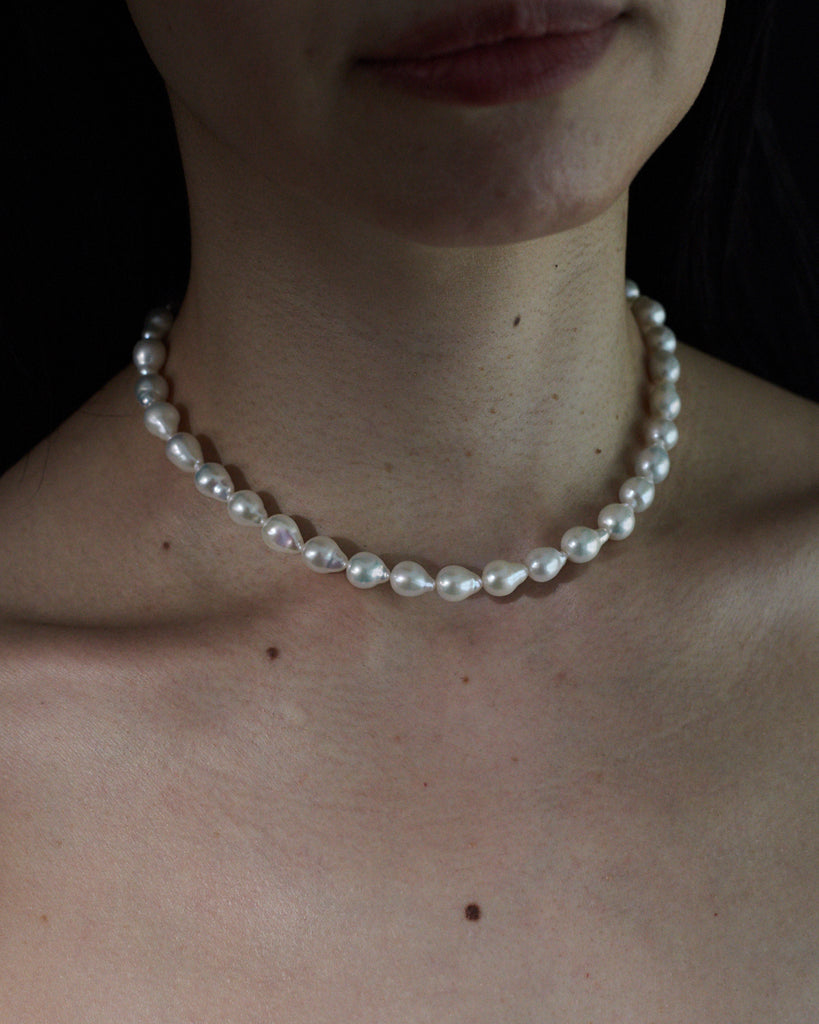 <tc>DEWDROP PEARL COLLAR</tc>