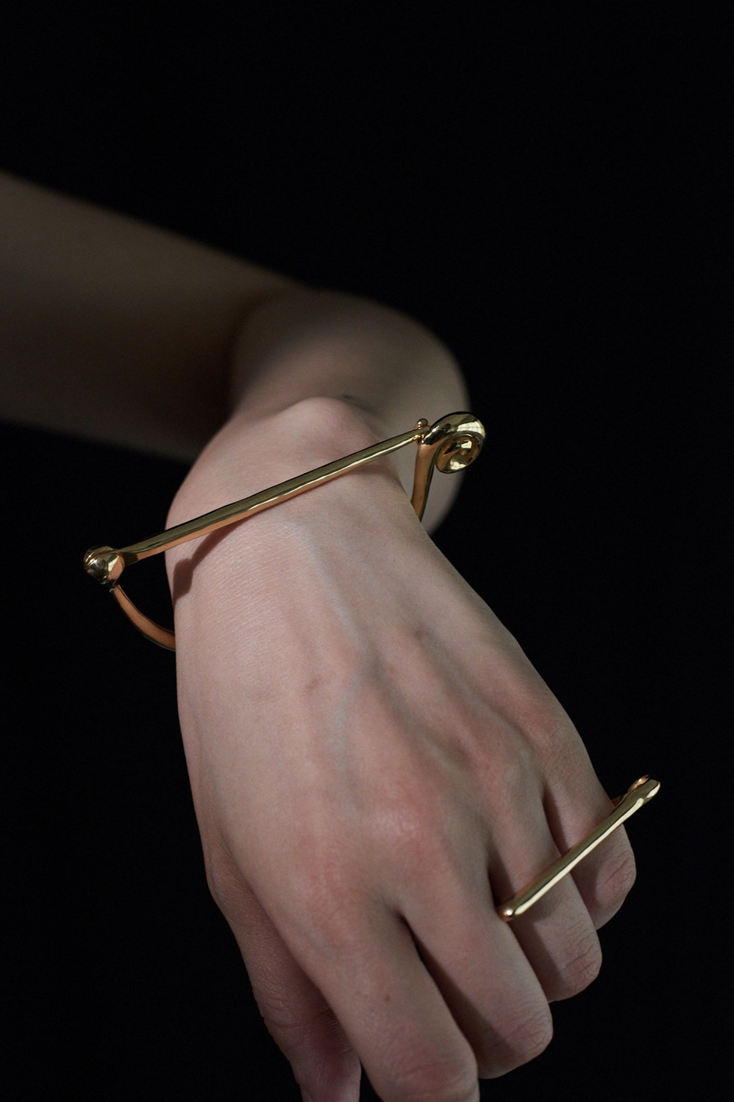 LARGE FIBULA BANGLE