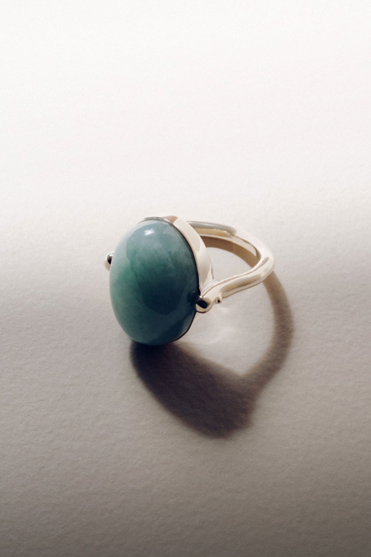 PUFFY STONE RING/ JADEITE