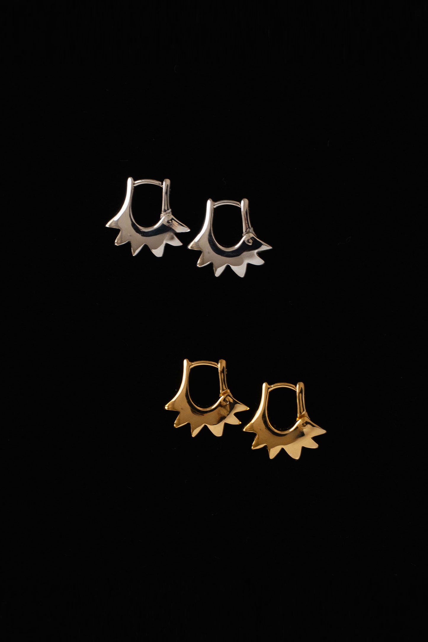 TINY SUN HOOPS