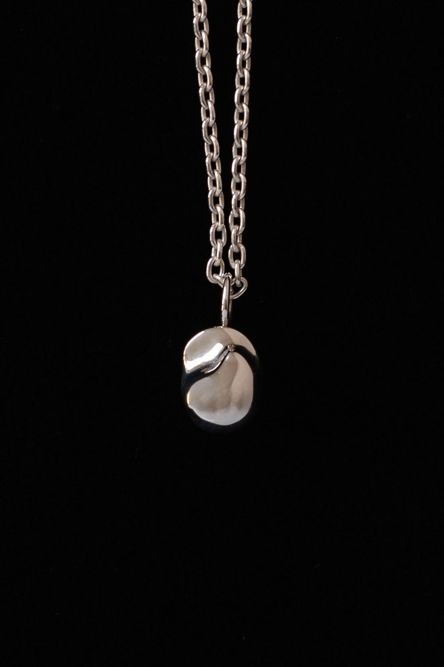 BABY SILVER PEARL NECKLACE
