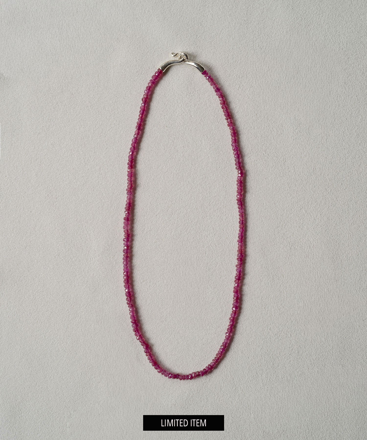 SMALL SHOKA COLLAR FACET RUBY｜R.ALAGAN(ララガン)公式通販｜ルビー
