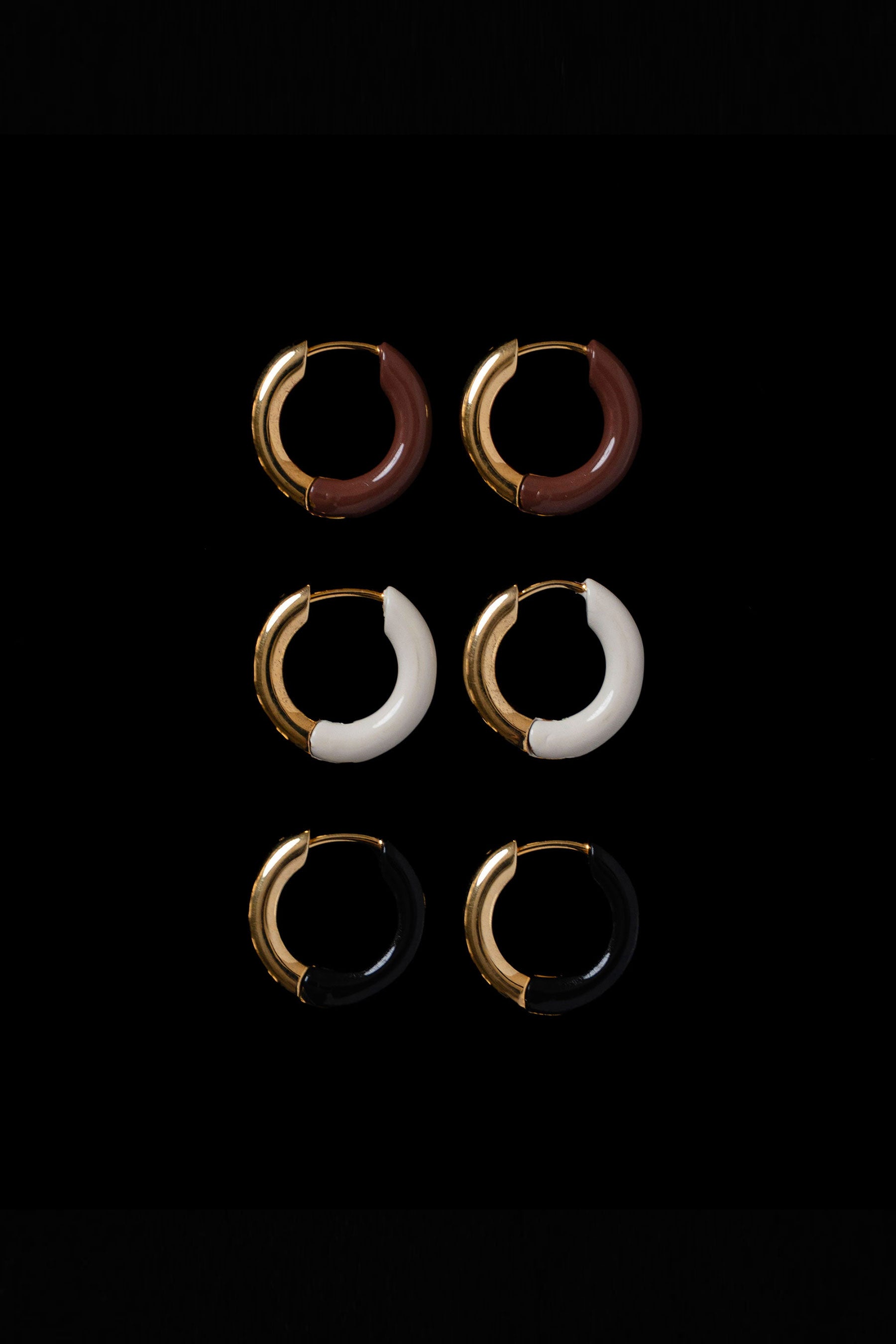 DIPPED TINY ALL ROUND HOOPS