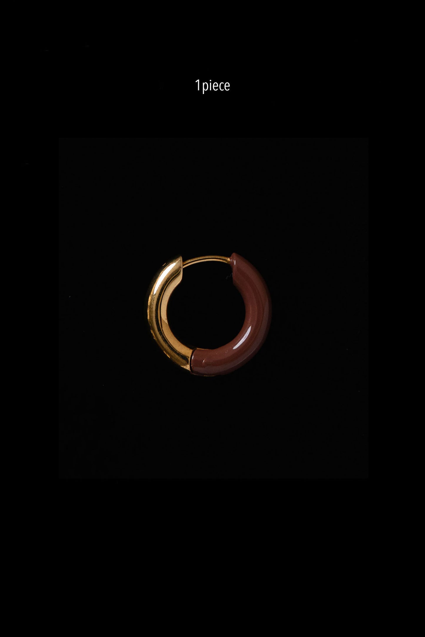 DIPPED TINY ALL ROUND HOOPS(1PIECE)