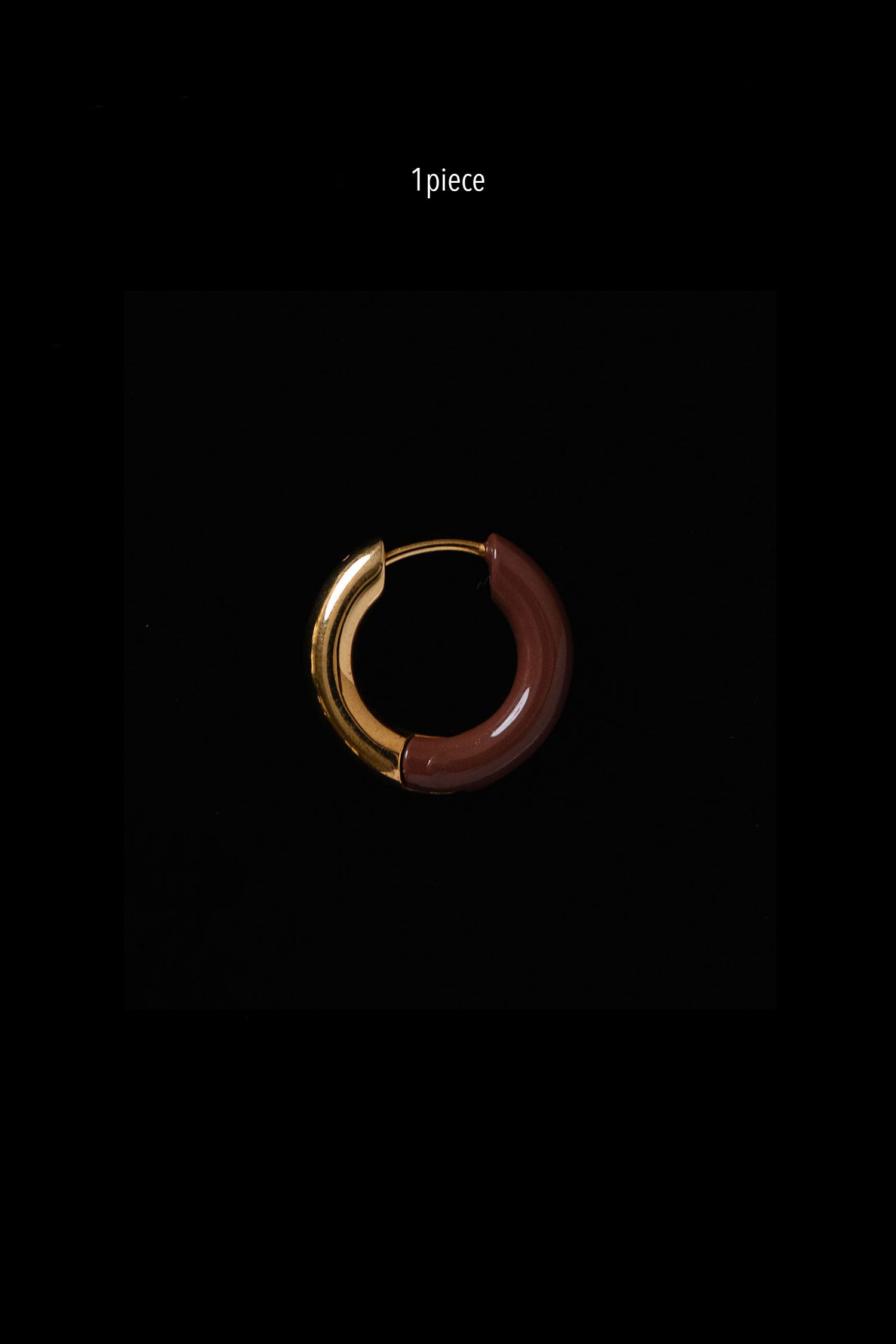 DIPPED TINY ALL ROUND HOOPS(1PIECE)
